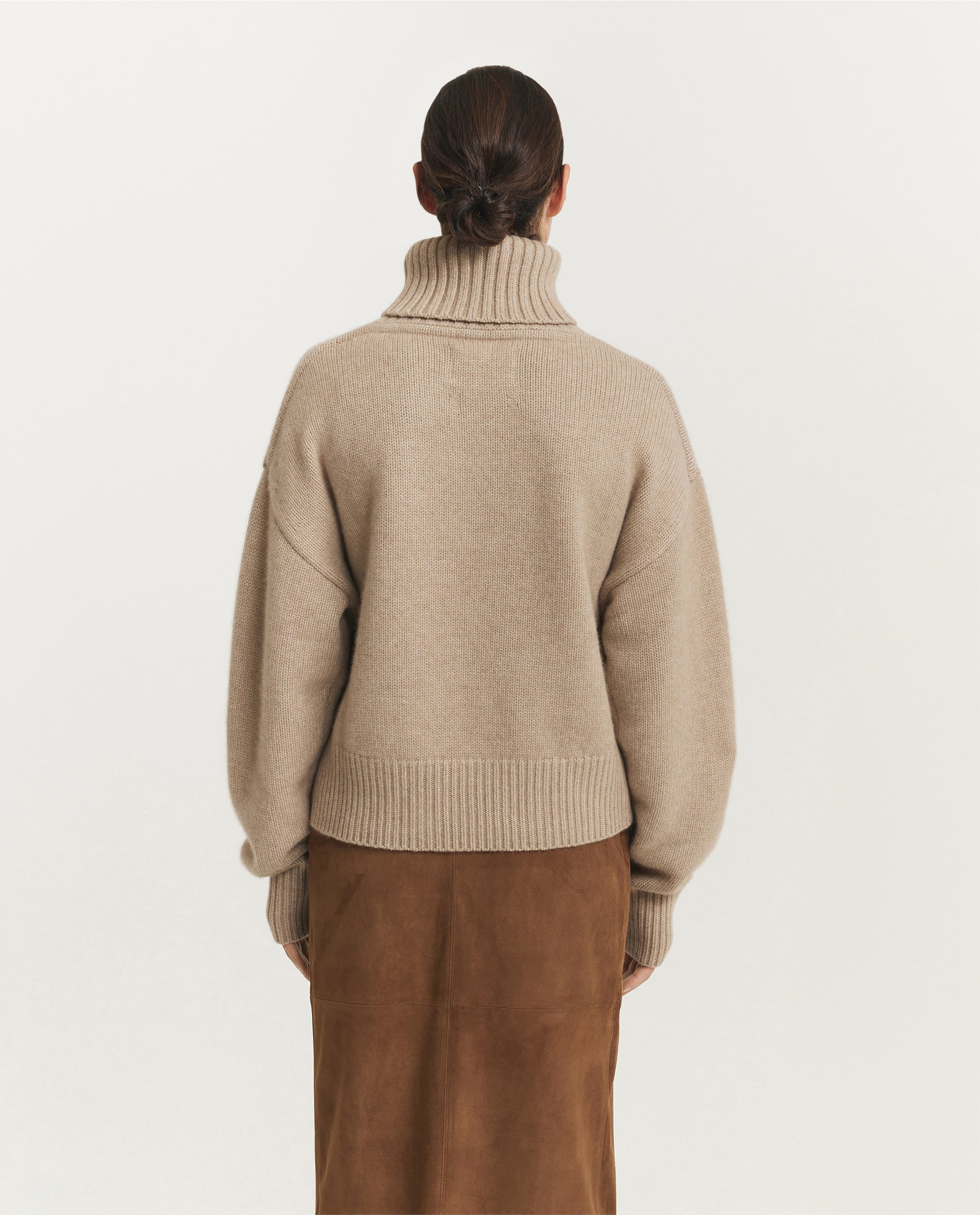 NO.434 Crop Xtra Turtleneck Sweater