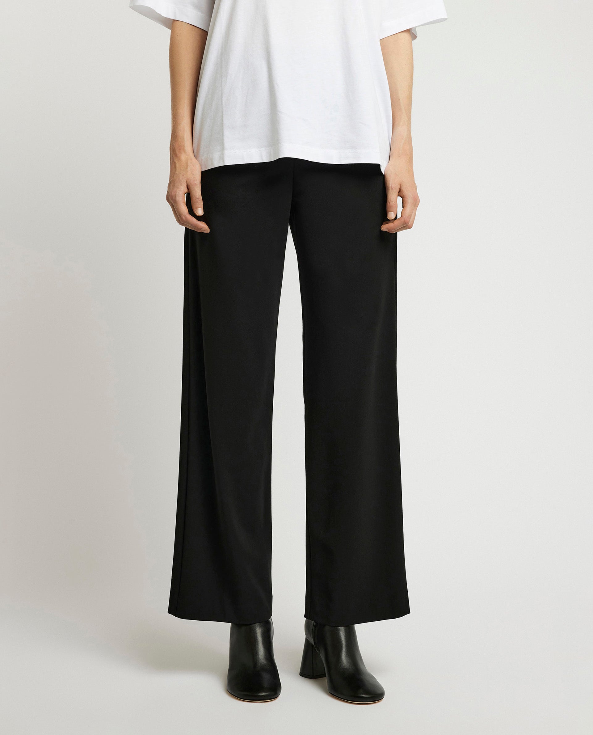 Wollen broek - Zwart