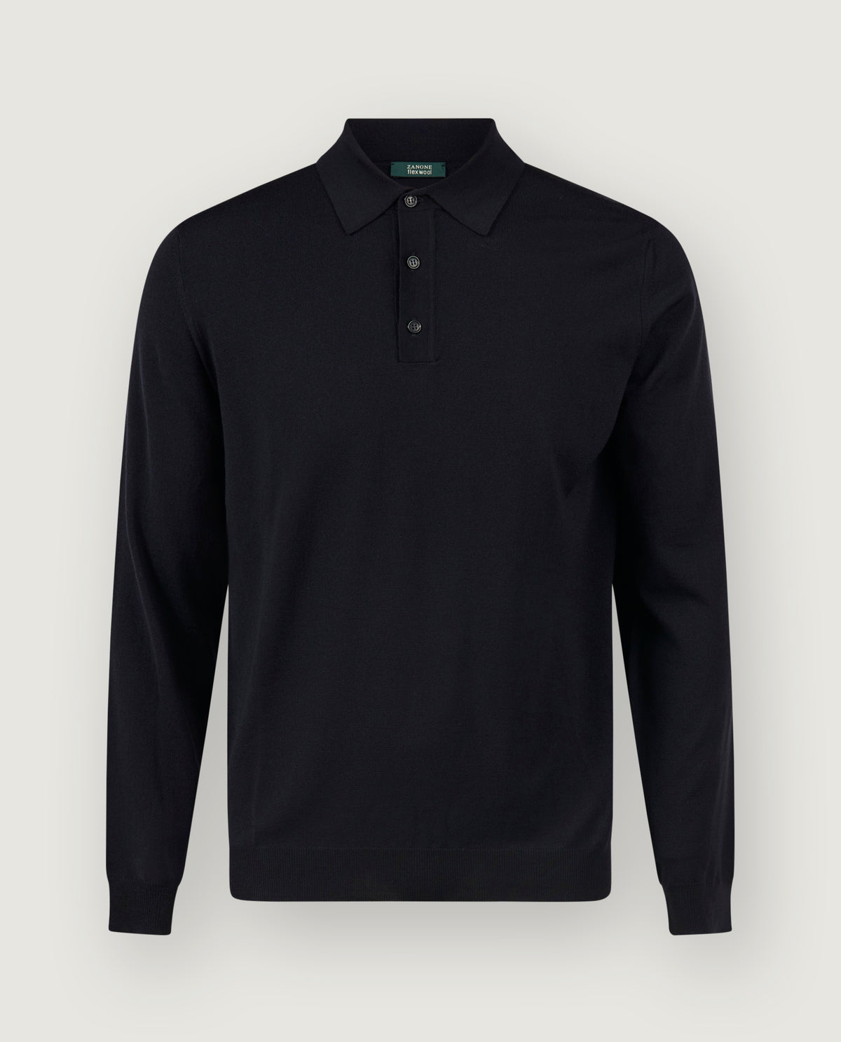 Lange Mouw Polo - Donkerblauw