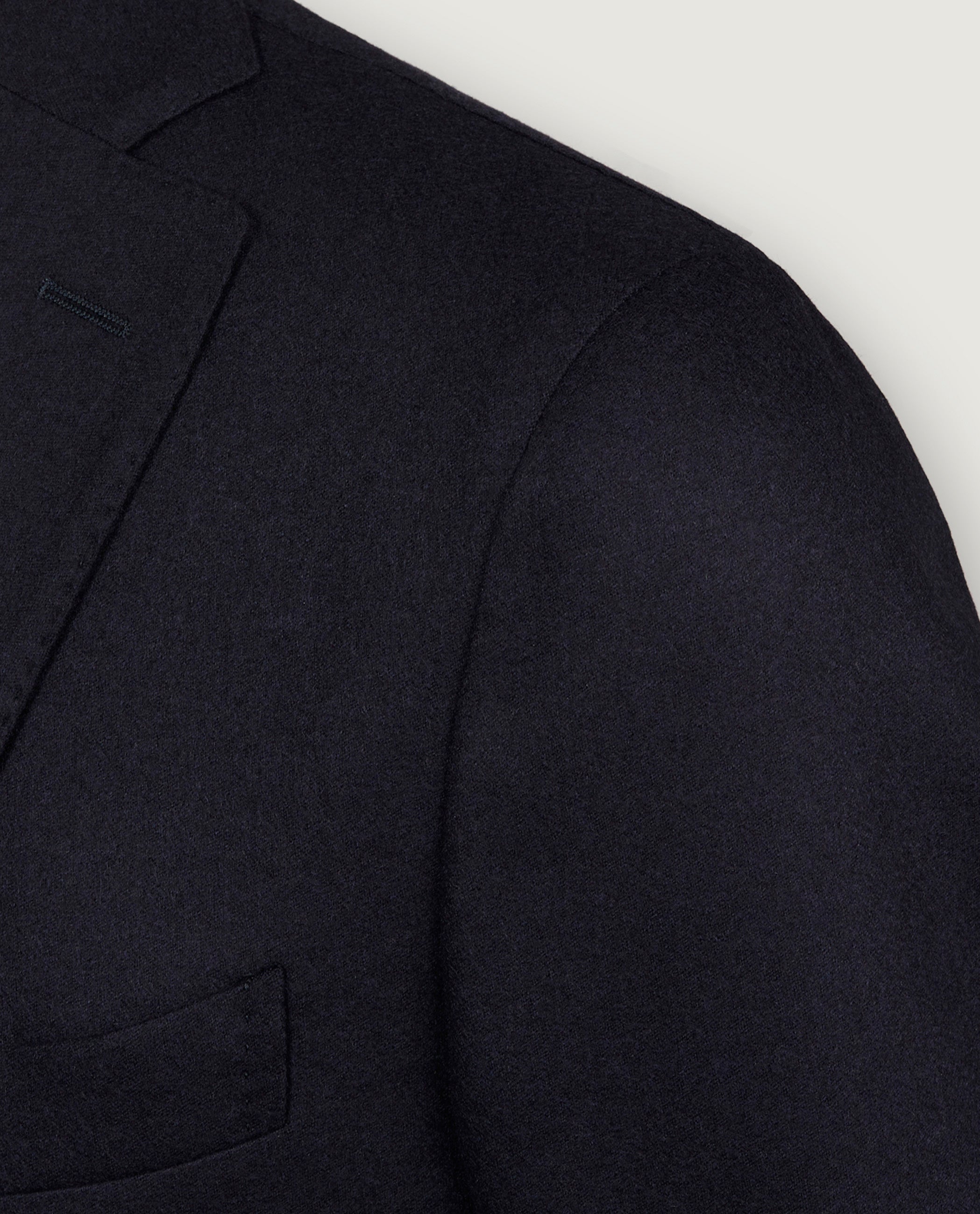 Wool Cashmere Flannel Jacket