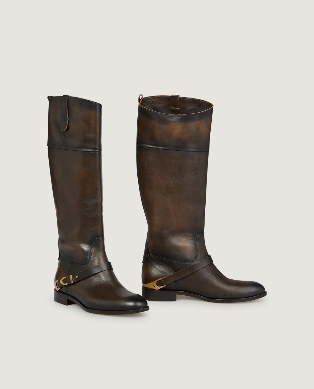 Leather Charlie Boots