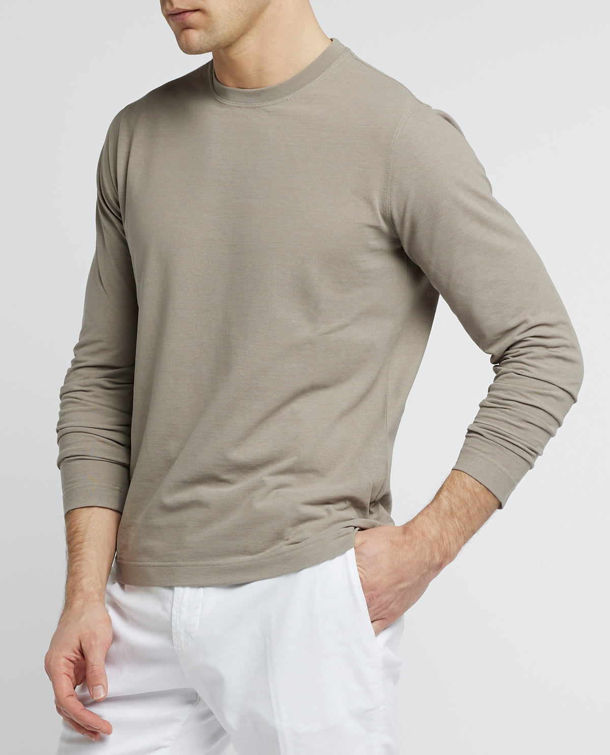 Ice Cotton Shirt - Lichtbruin