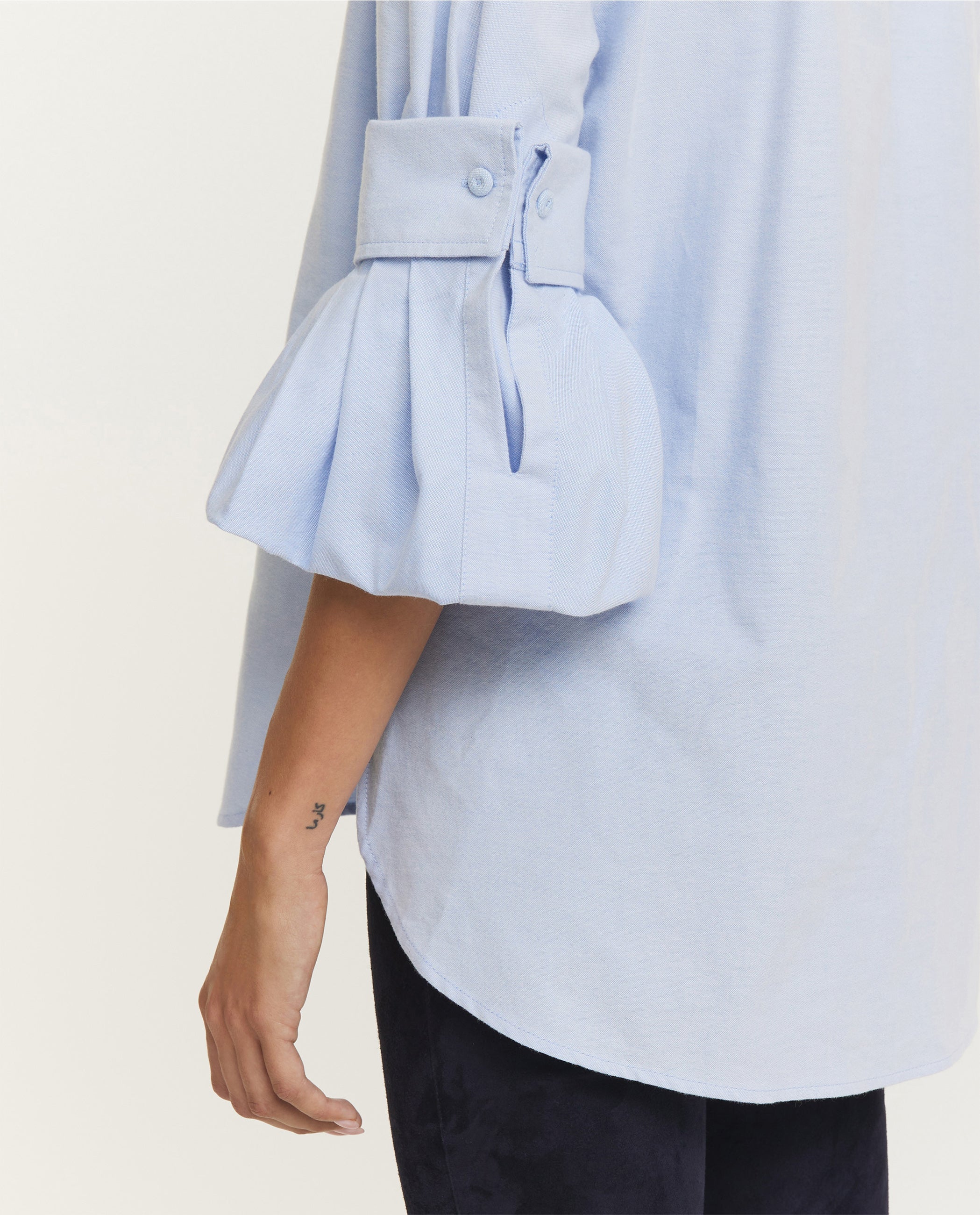 Washed Oxford Blouse