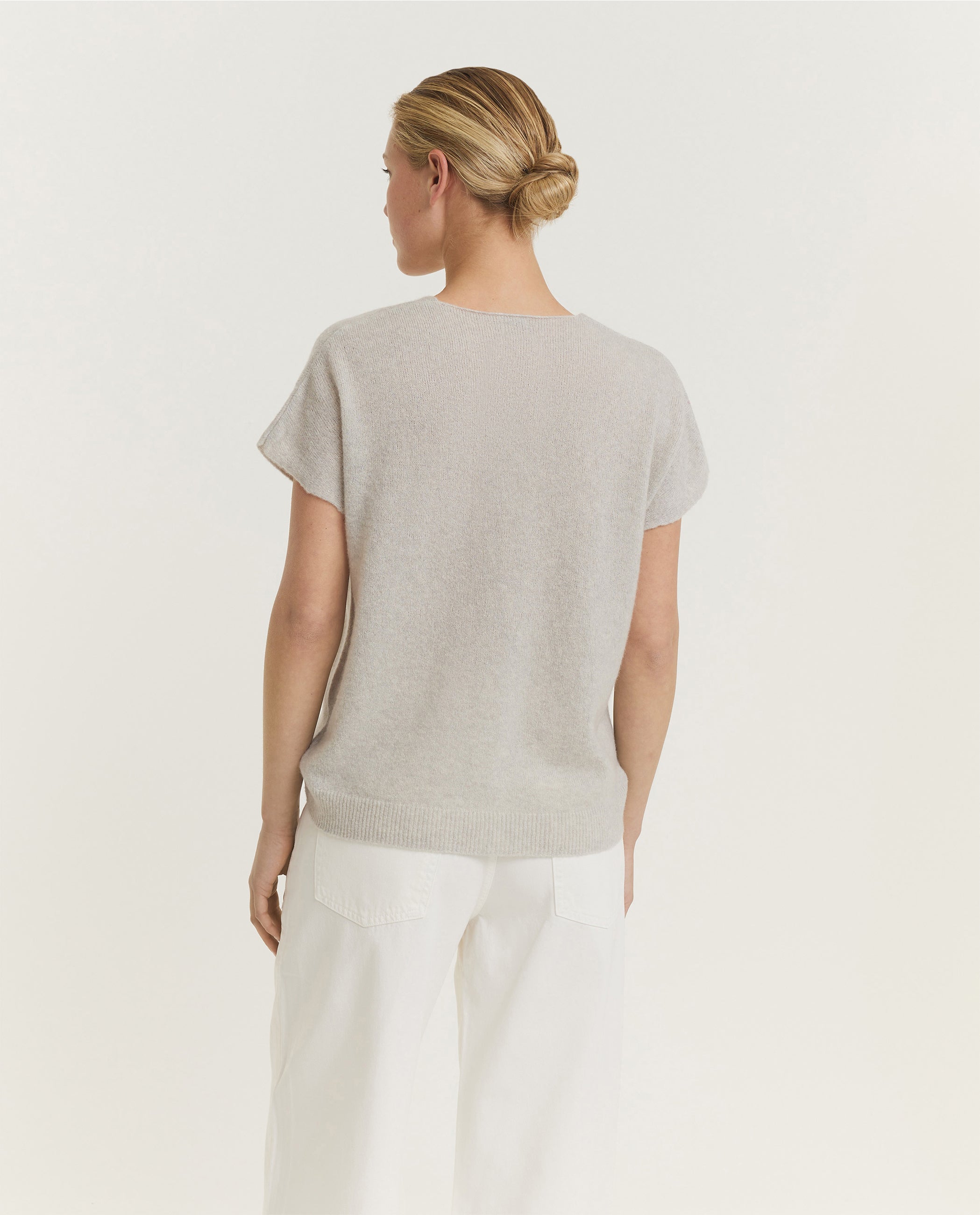 Cashmere V-Neck Top