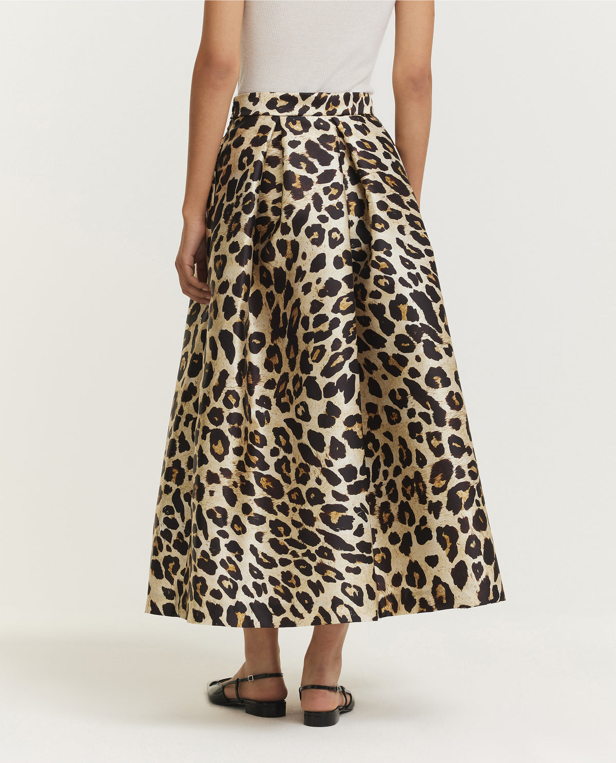 A-Line Midi Skirt