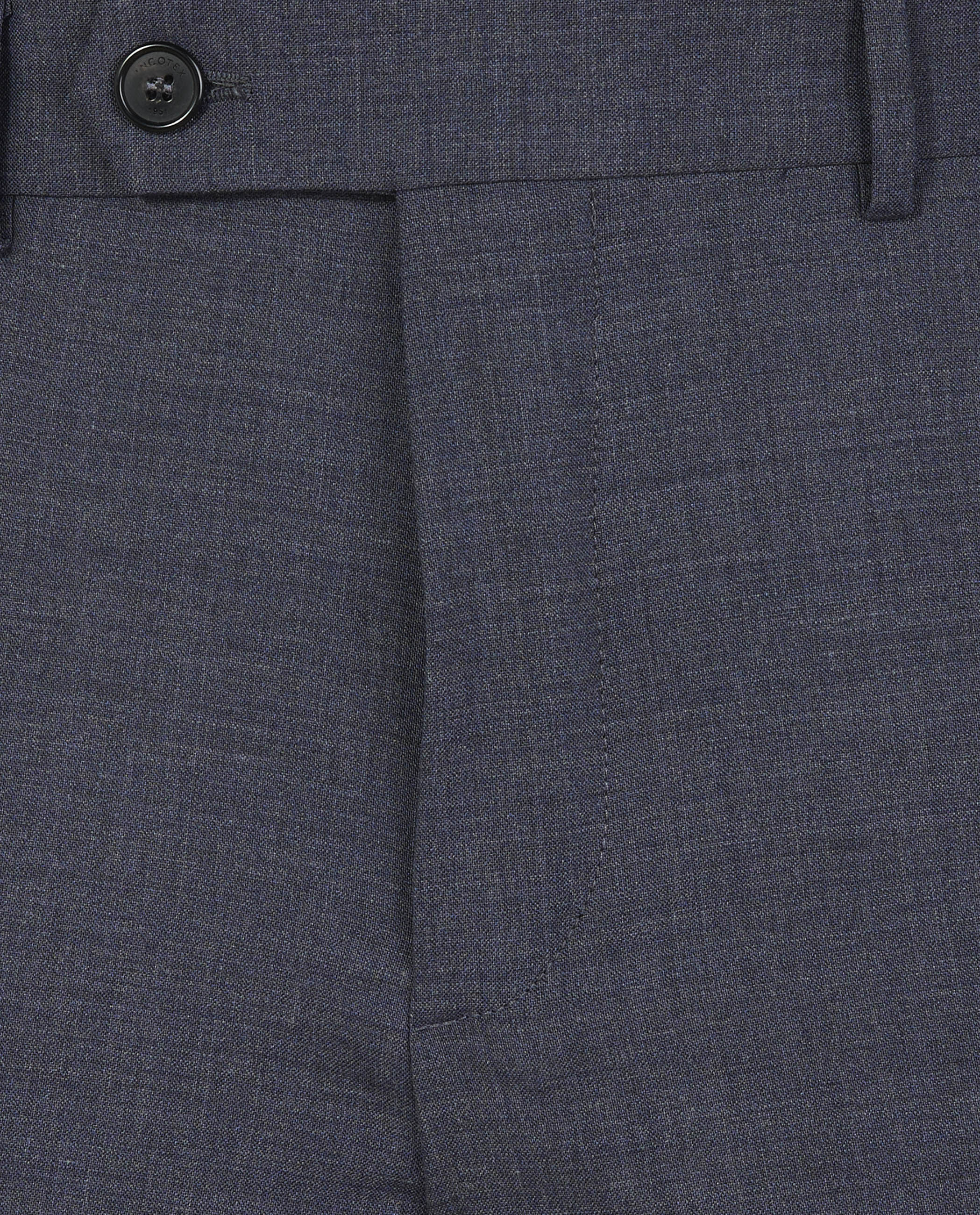 Tropical Wollen Cargo Broek - Donkerblauw