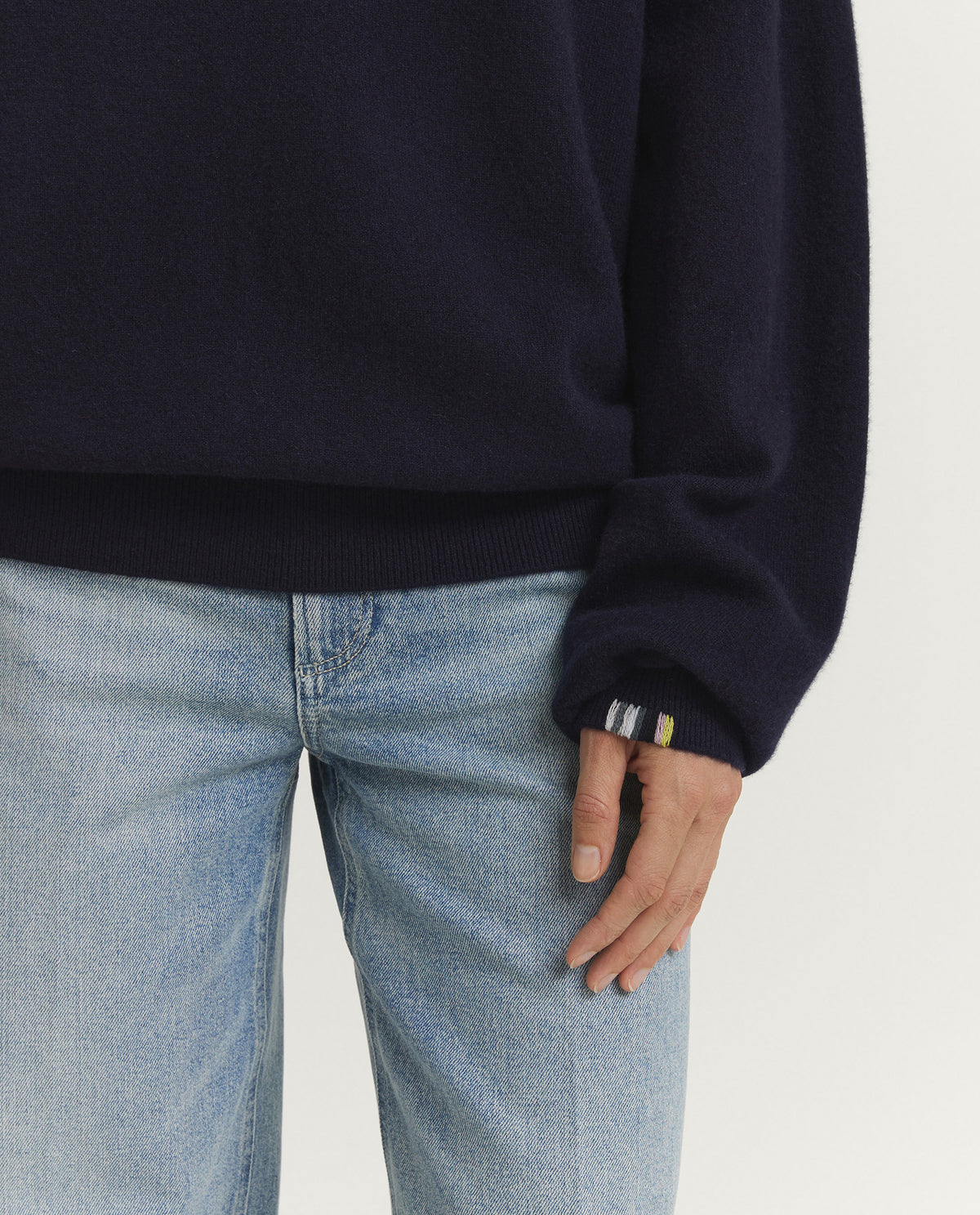 N°355 Tes Trui - Donkerblauw