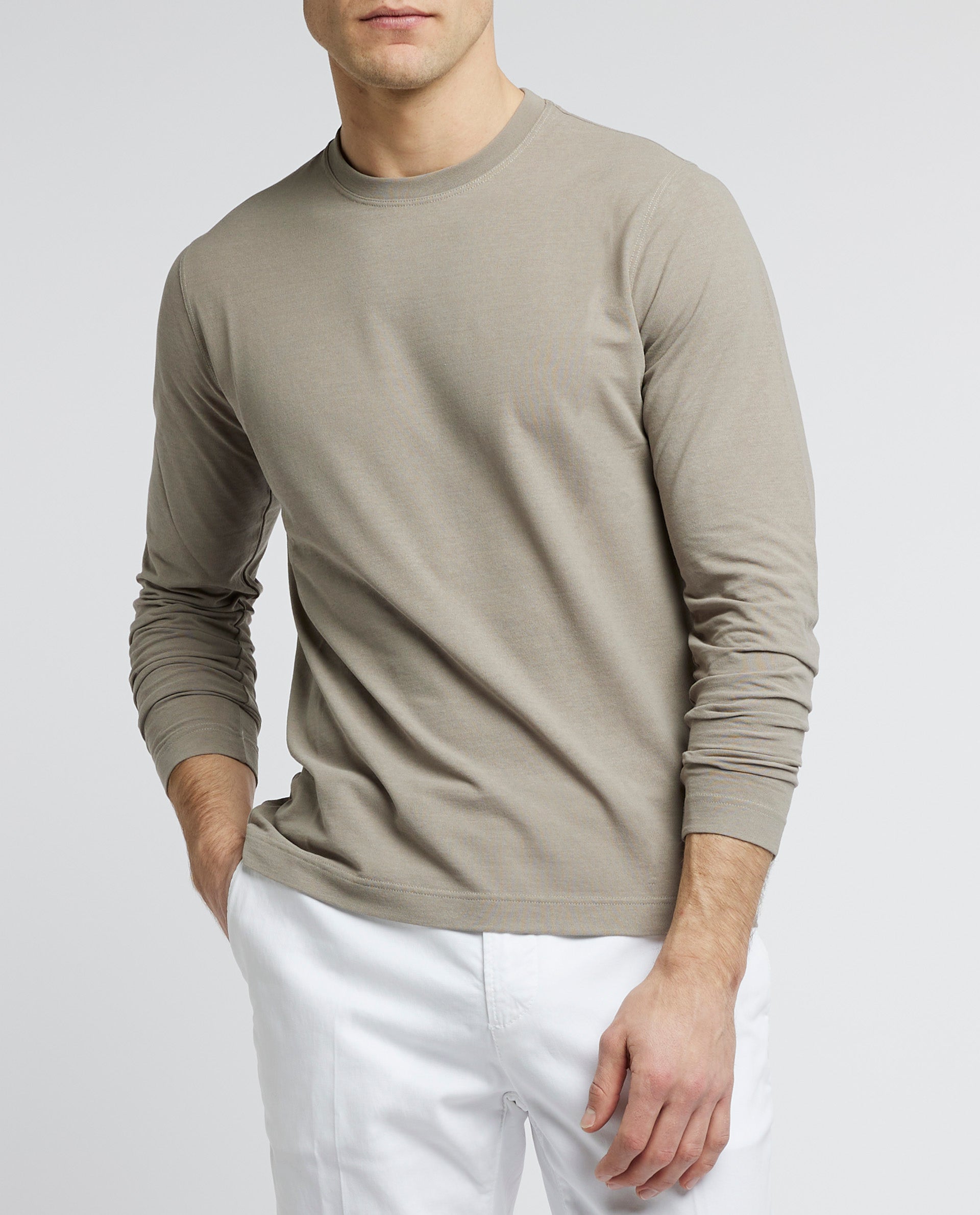 Ice Cotton Shirt - Lichtbruin