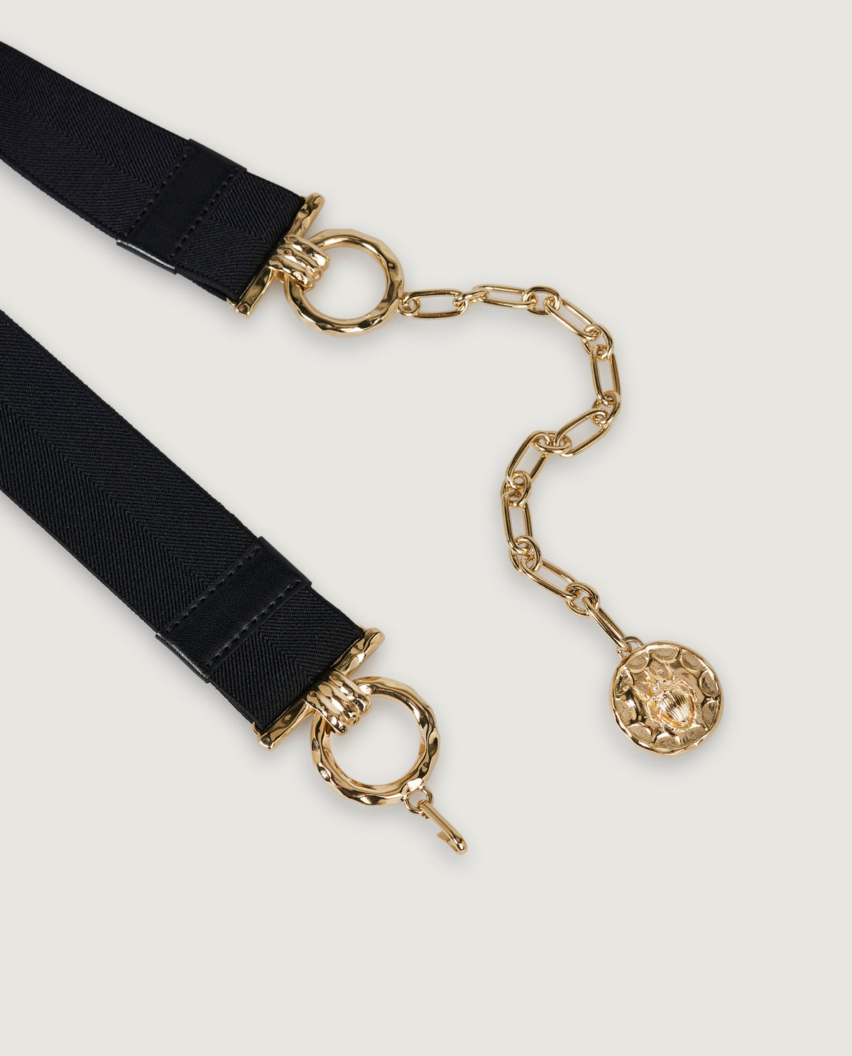 Medallion Riem - Zwart