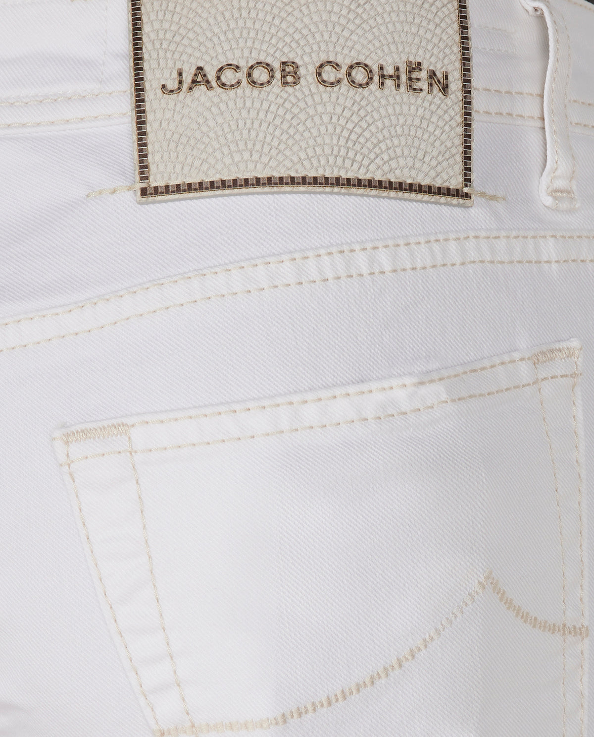 Slim Fit Bard Jeans - Wit