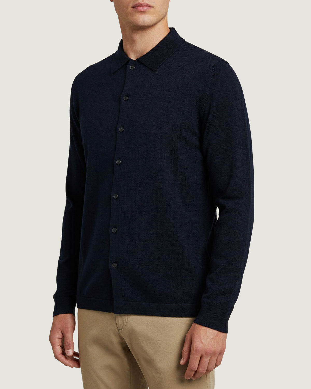 Wool Long Sleeve Shirt