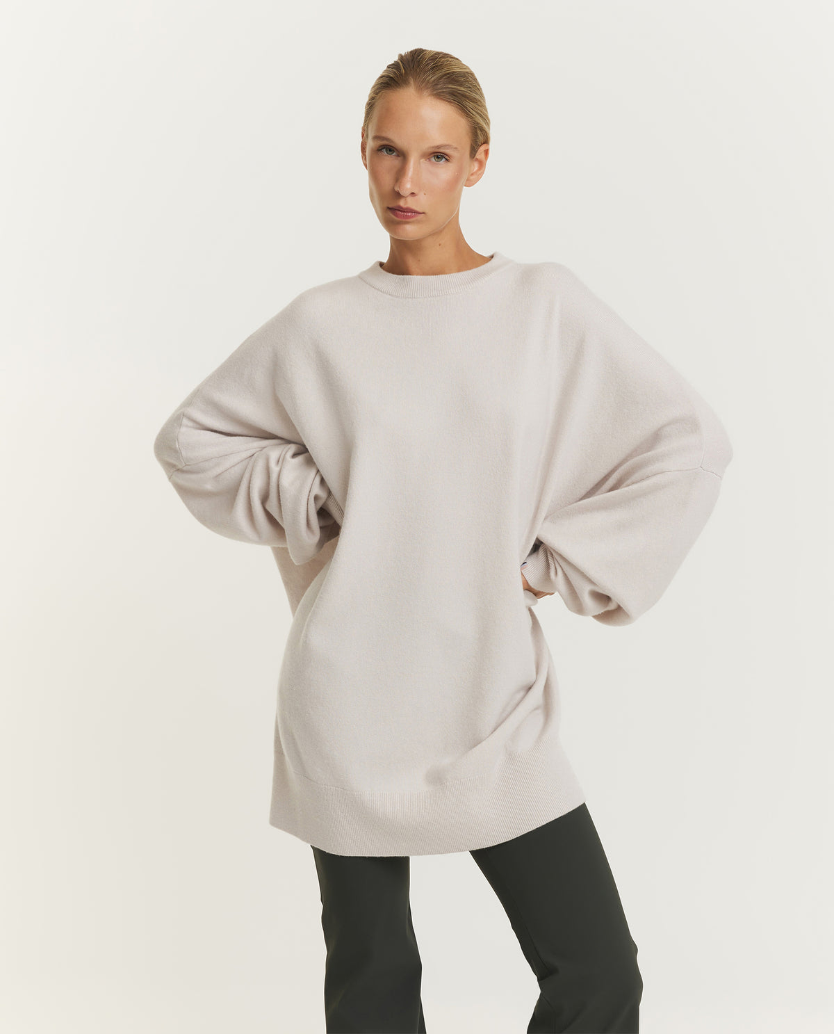 N°246 Juna Cashmere Trui - Ecru