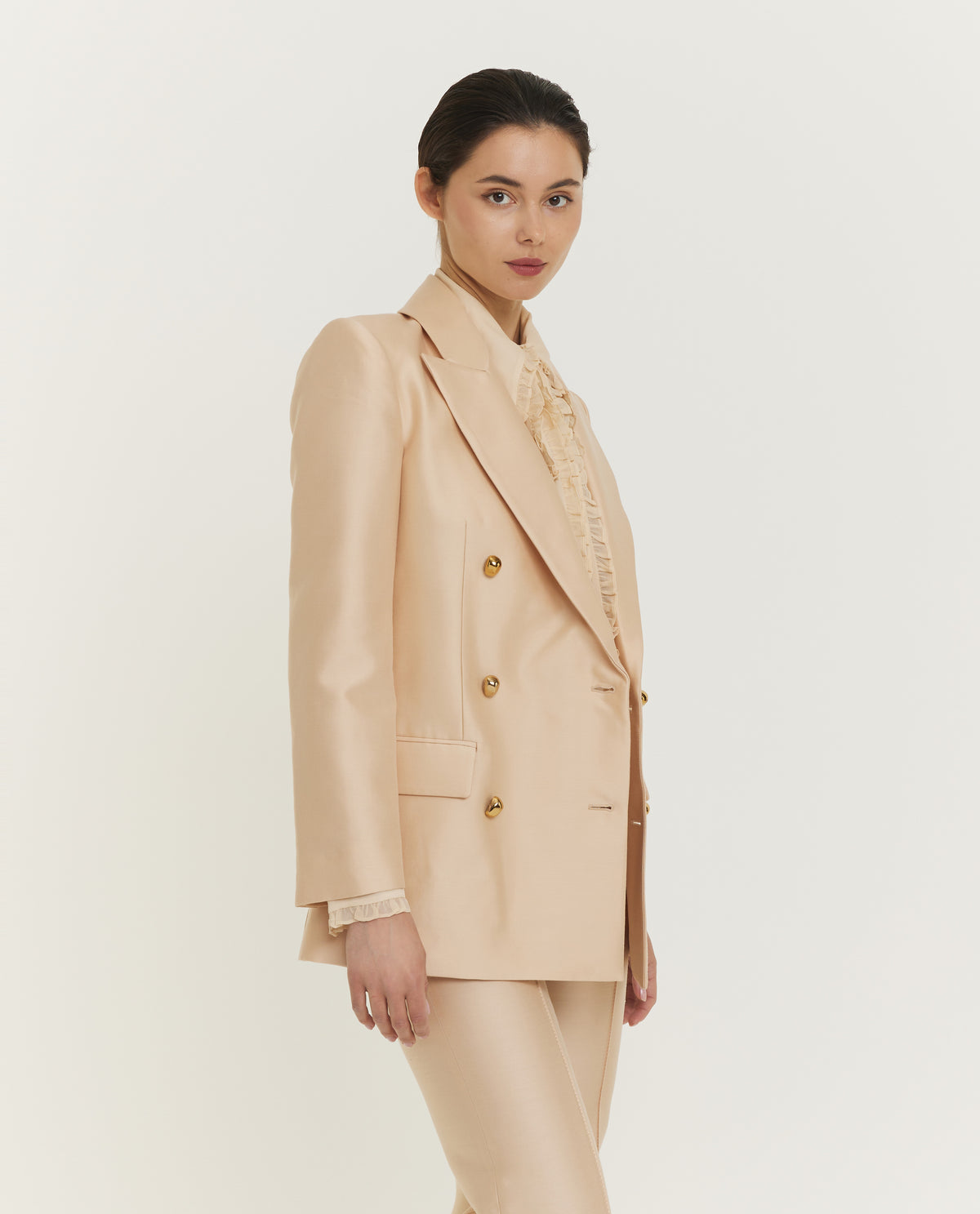 Illuminate Tailored Blazer - Lichtbruin