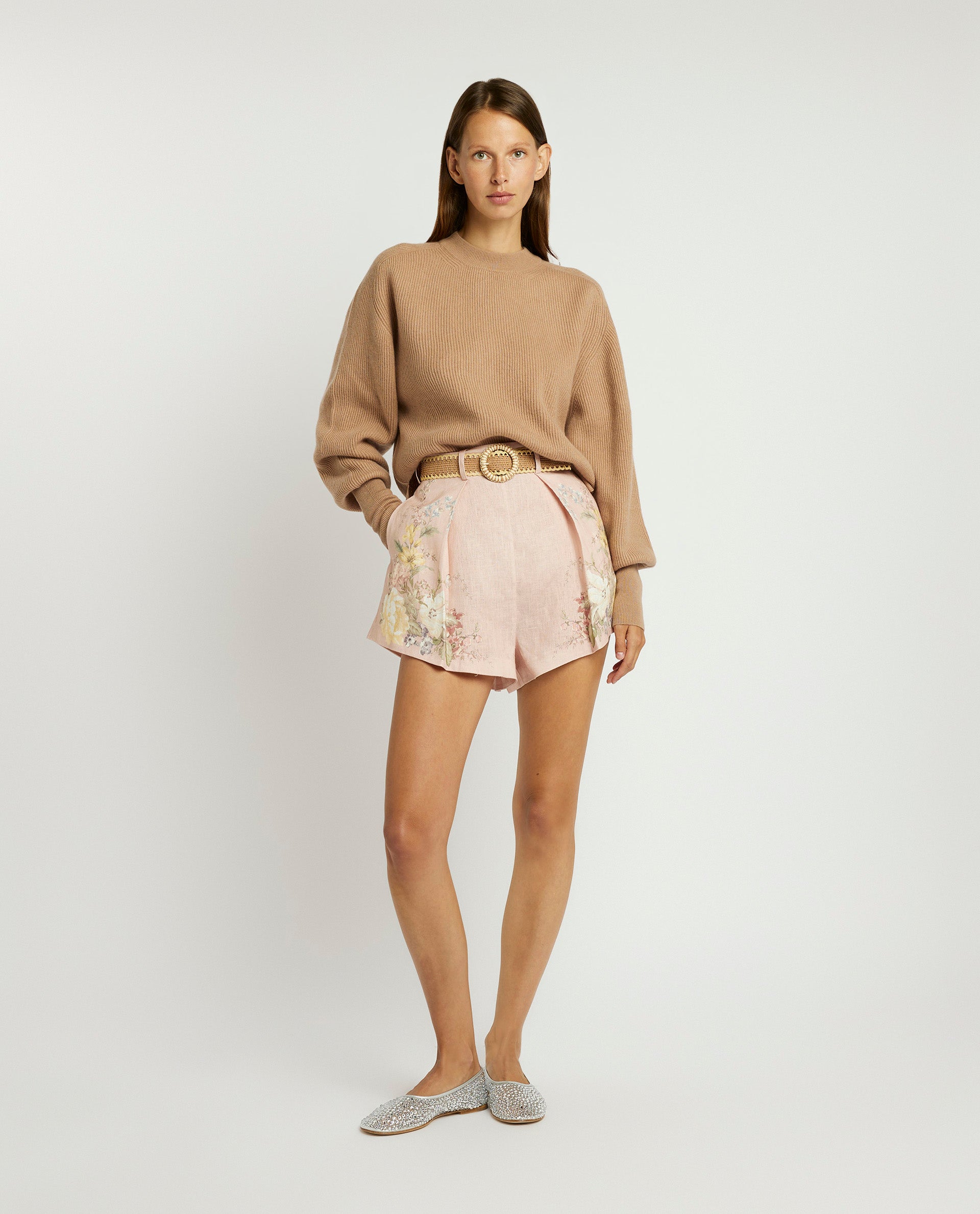 Wool-silk sweater