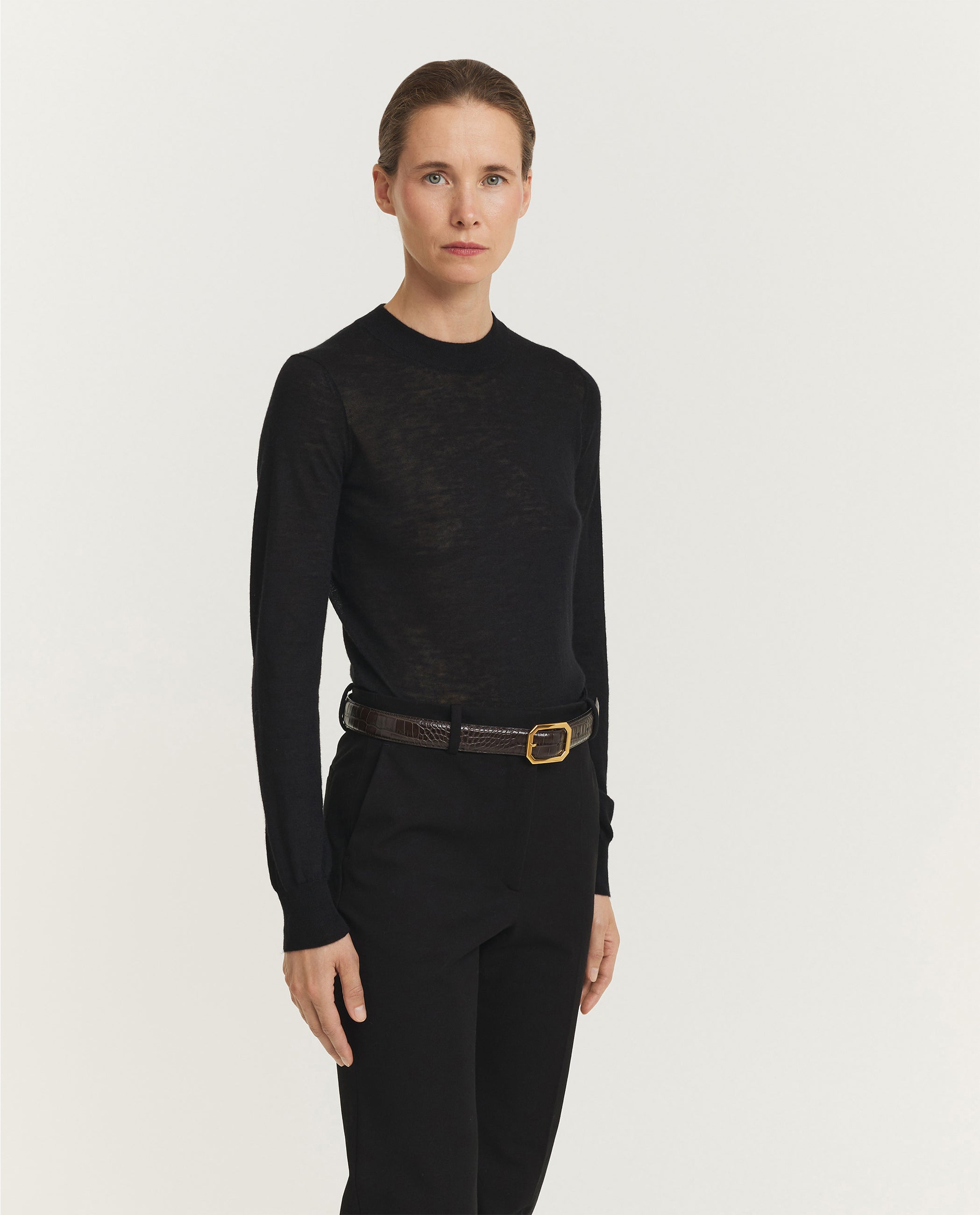 Cashair Round Neck Jumper