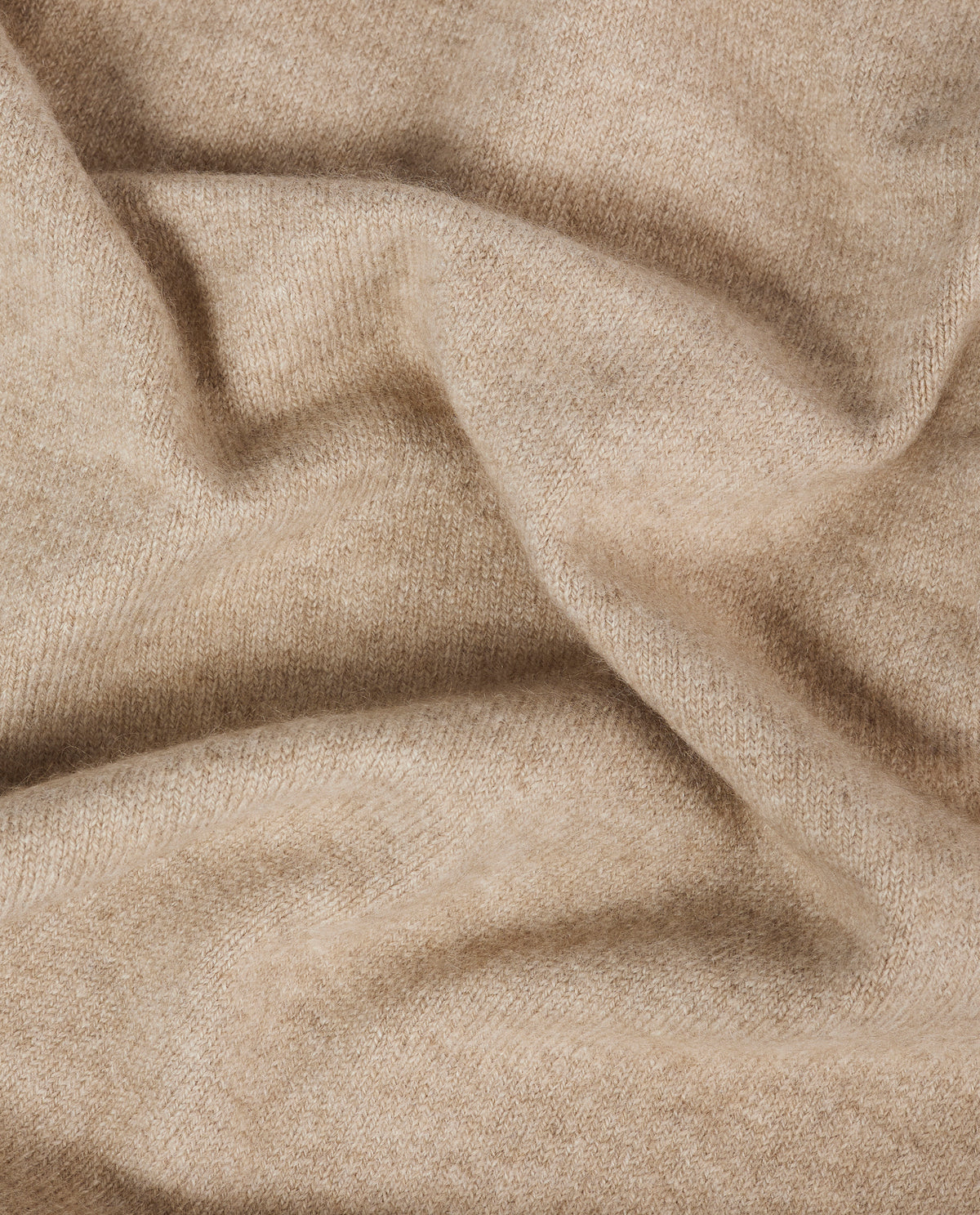 NO.35 Cashmere Bandana - Lichtbruin