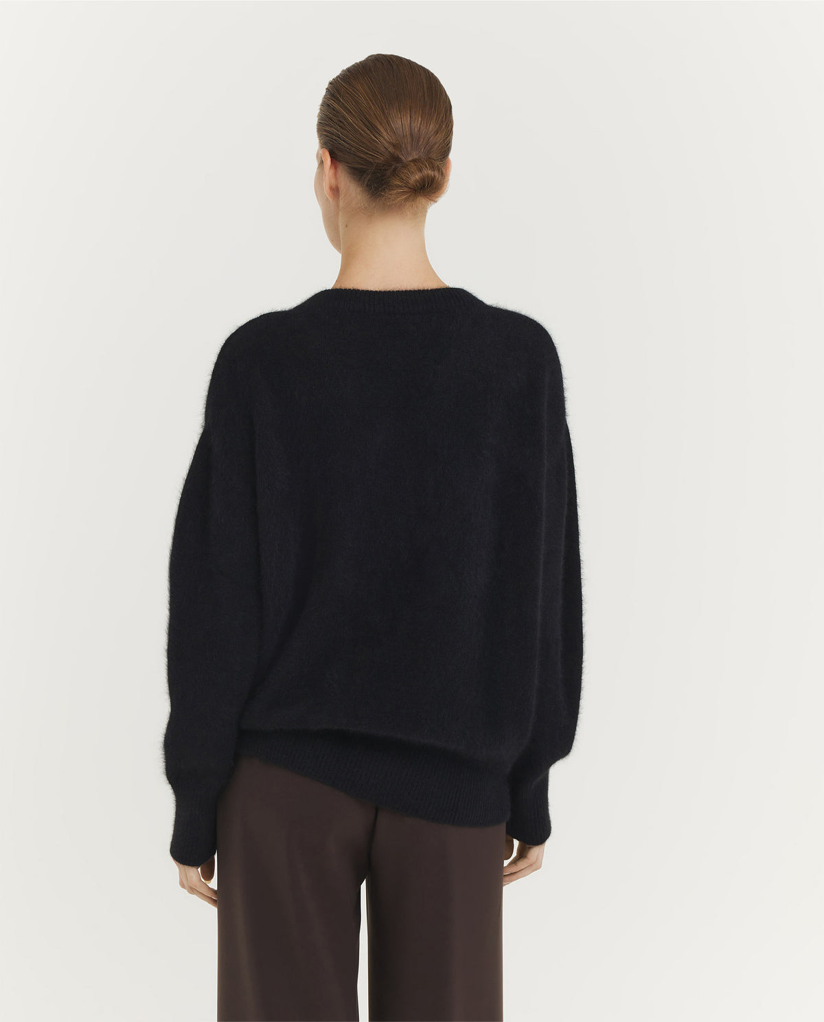 Wool Blend V-Neck Sweater