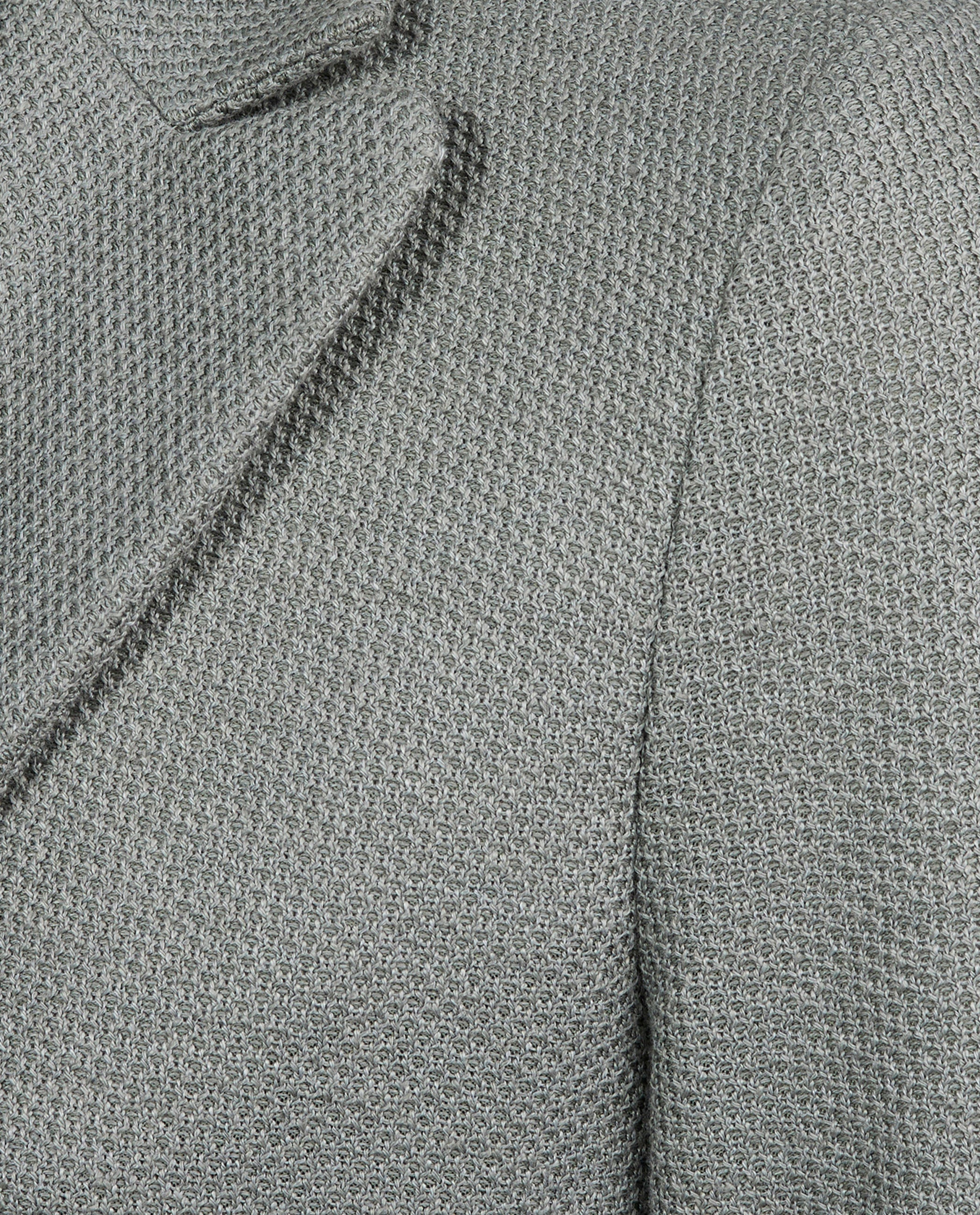 Double Breasted Honeycomb Jasje - Groen