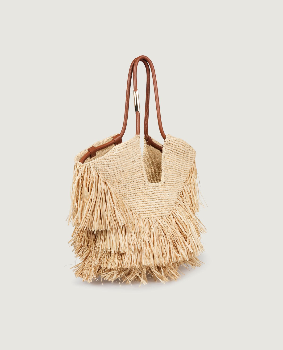 Goldentime Medium Fringe Tote