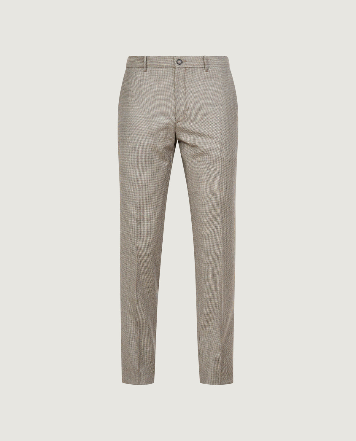 Houndstooth Broek - Lichtbruin