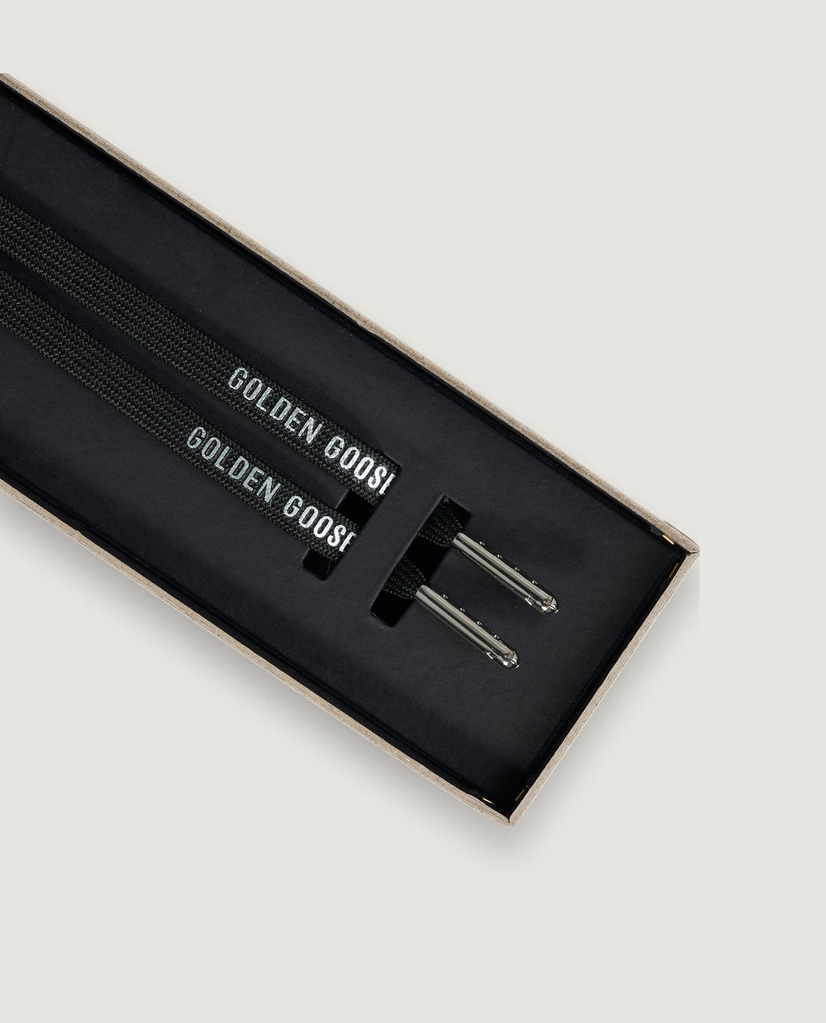 Golden Goose logo laces