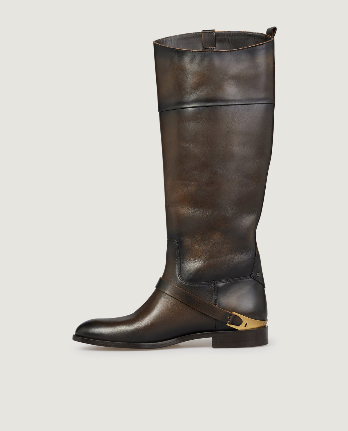 Leather Charlie Boots