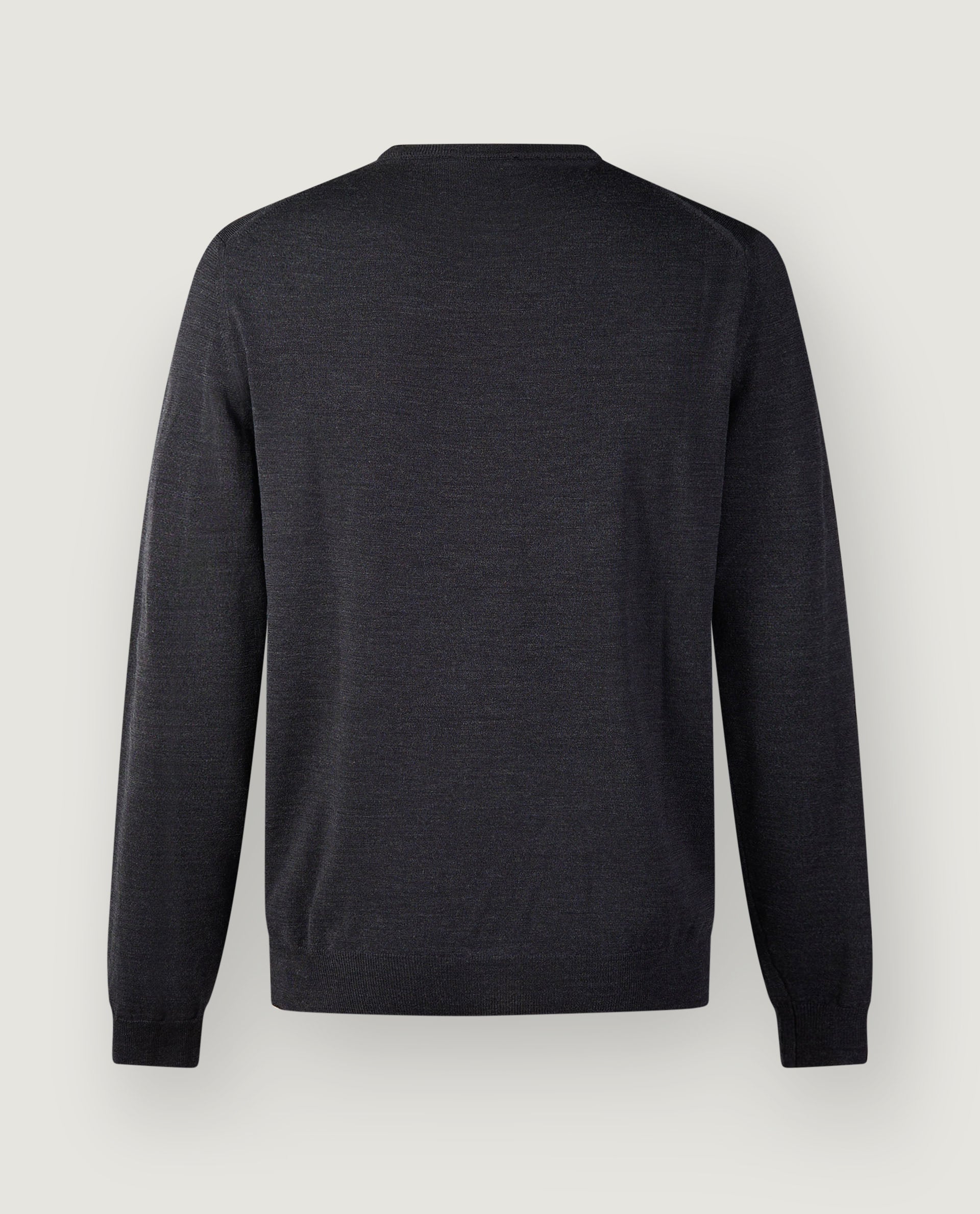Ronde Hals Trui - Donkergrijs