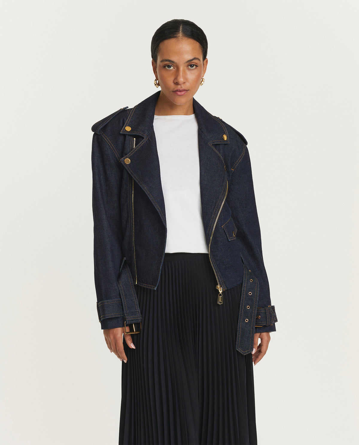 Denim jack - Donkerblauw