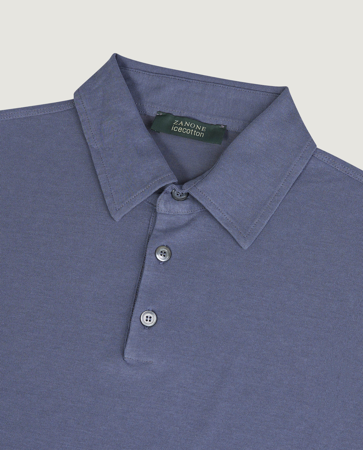 Ice Cotton Polo - Blauw