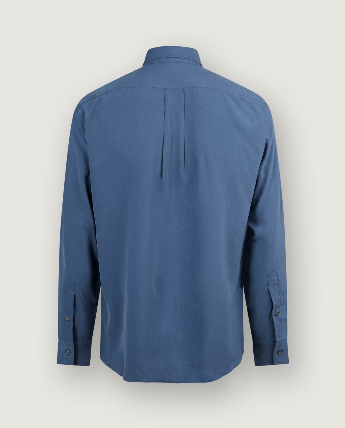 Zijden Worker Shirt - Blauw