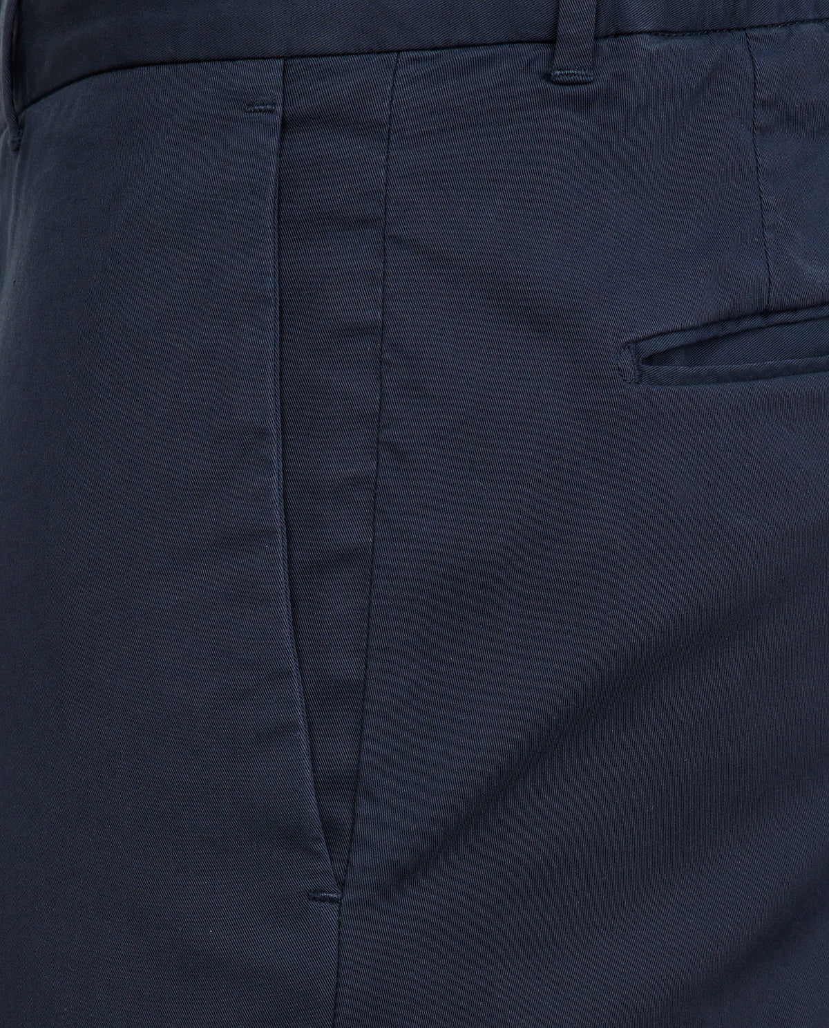 Katoenen Chino - Donkerblauw