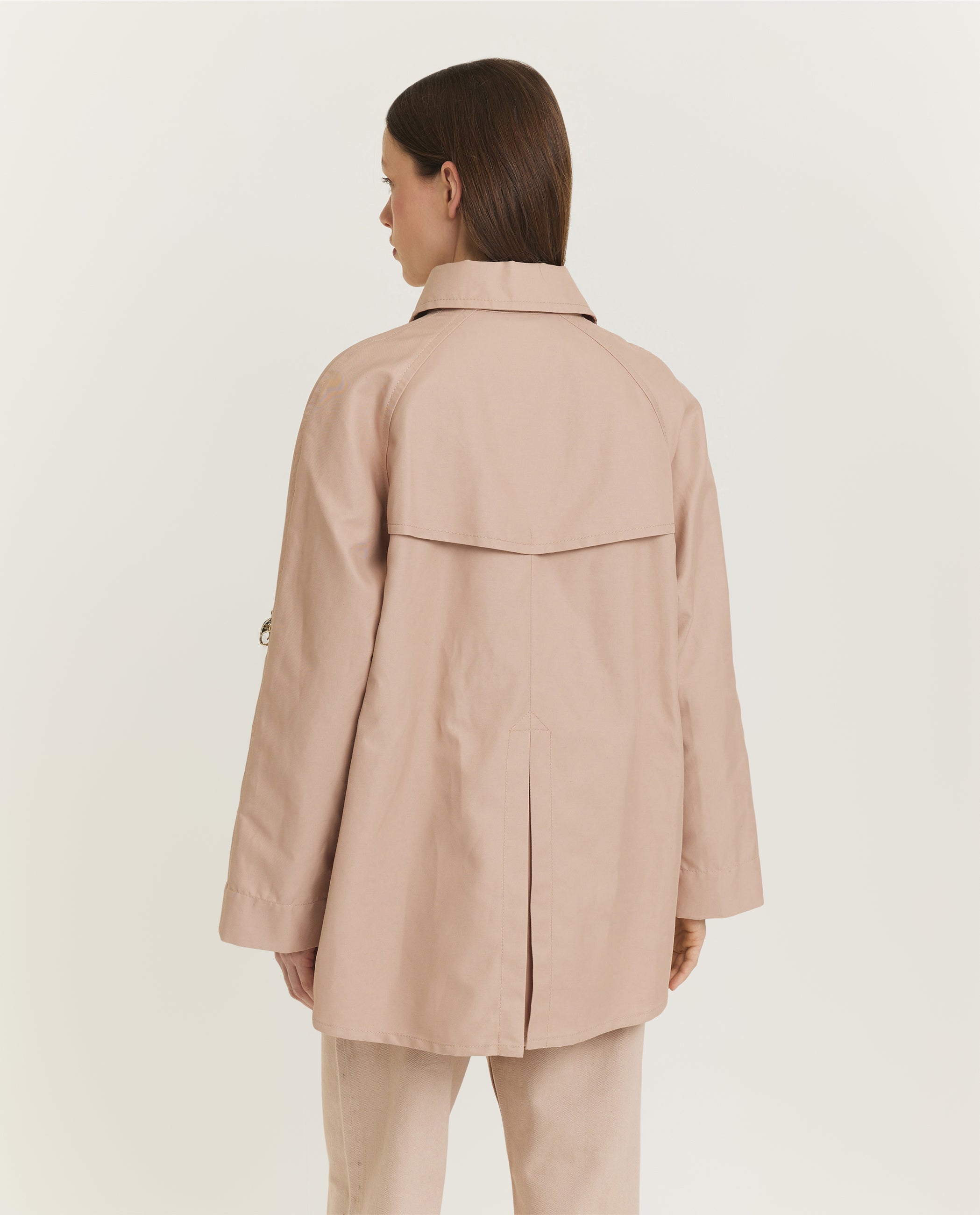 City Trench Jas - Roze