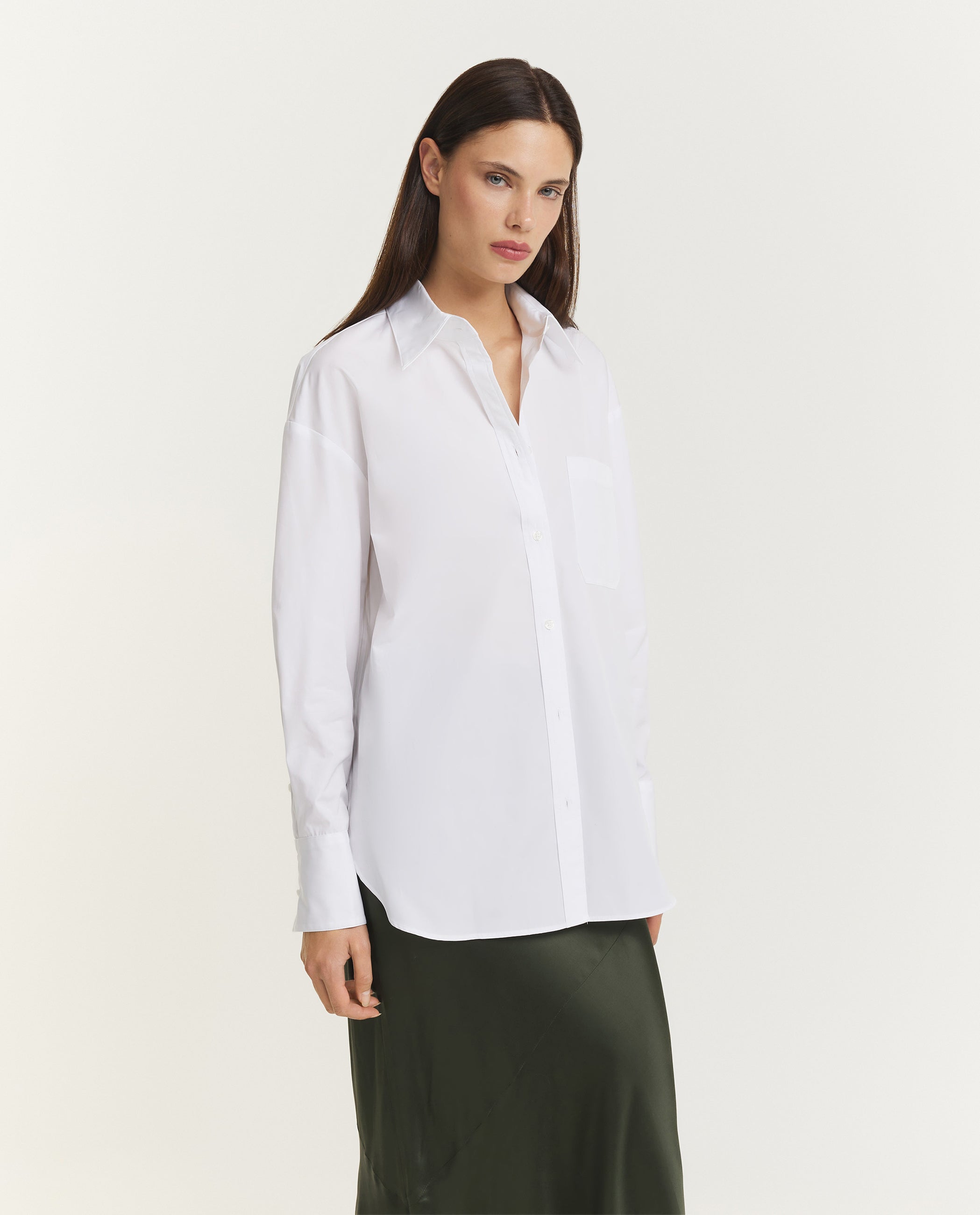 Big Joe Katoenen Shirt - Wit