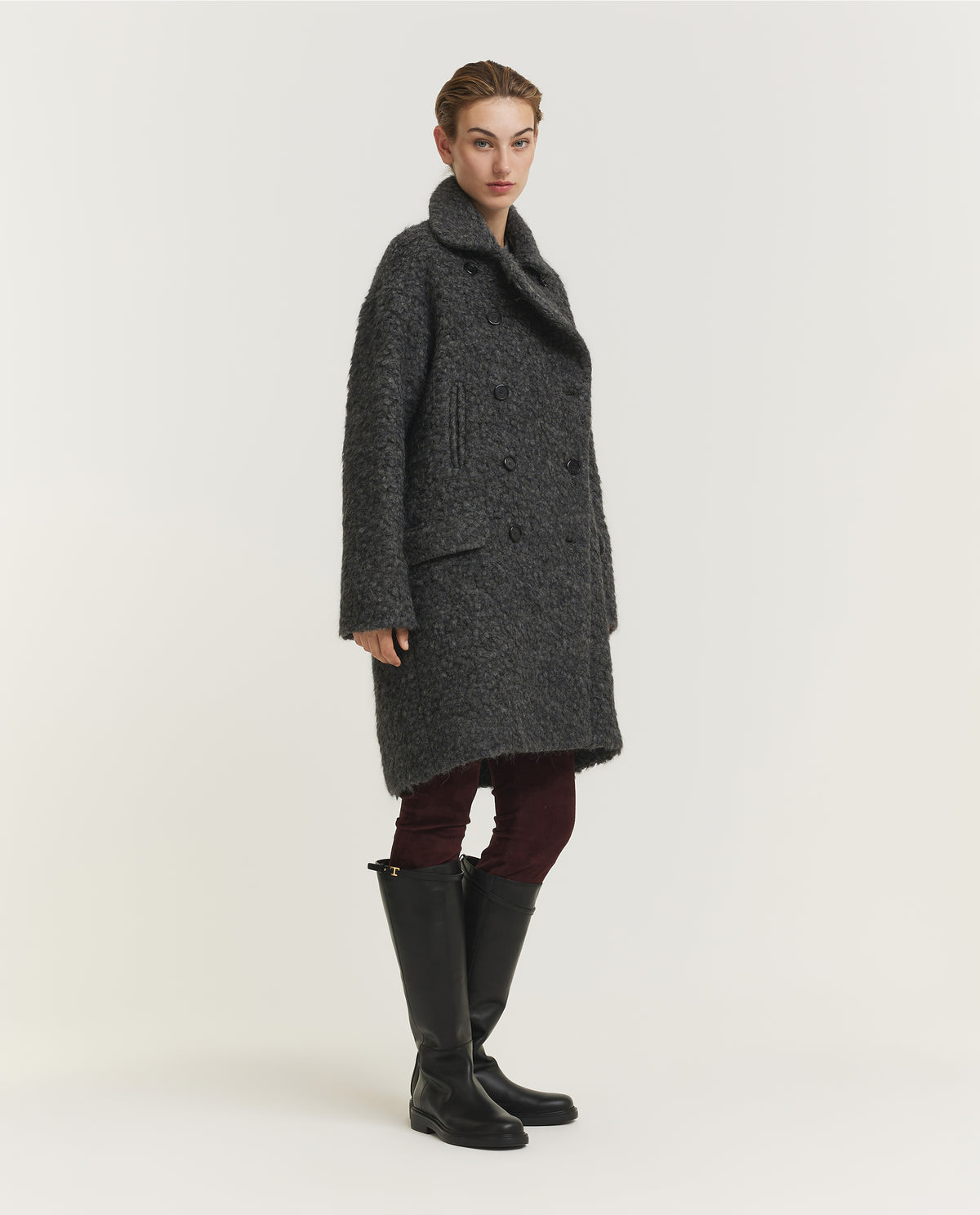 Bouclé Overcoat