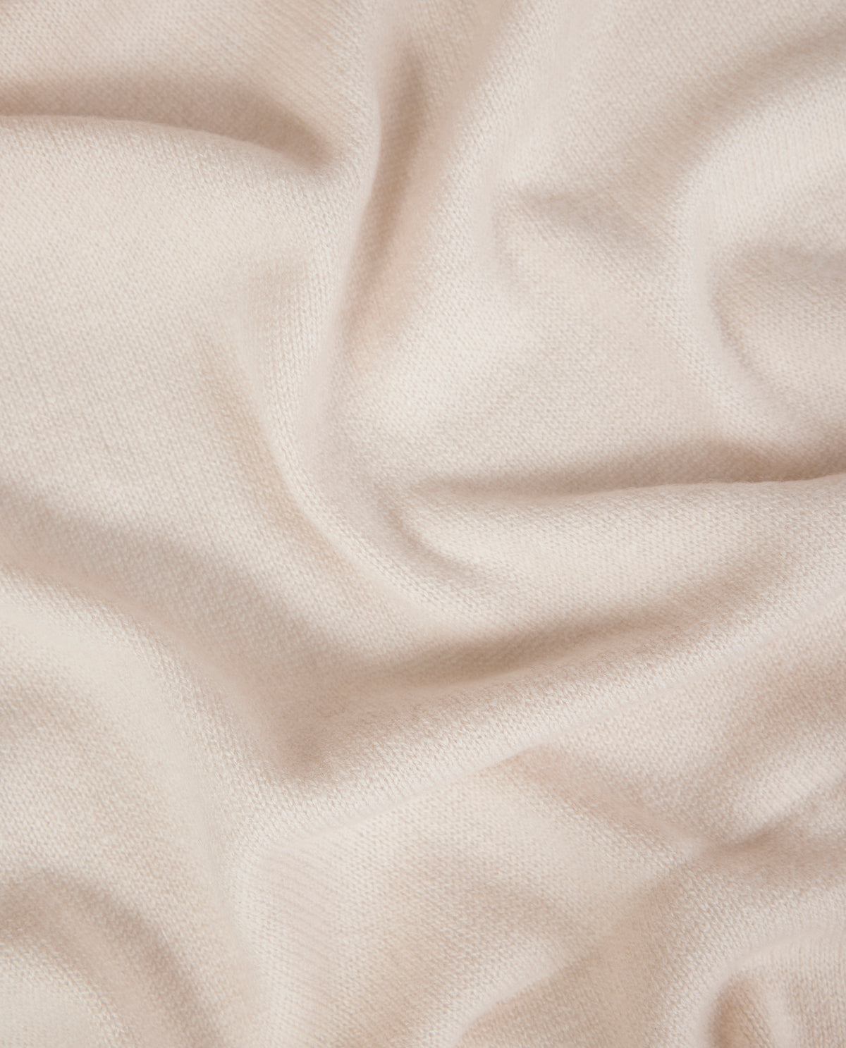 Wol Cashmere Shawl - Ecru