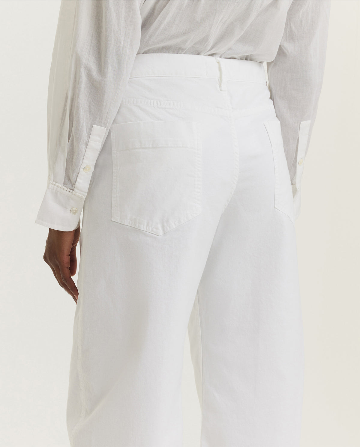 Relaxed Cotton Trousers