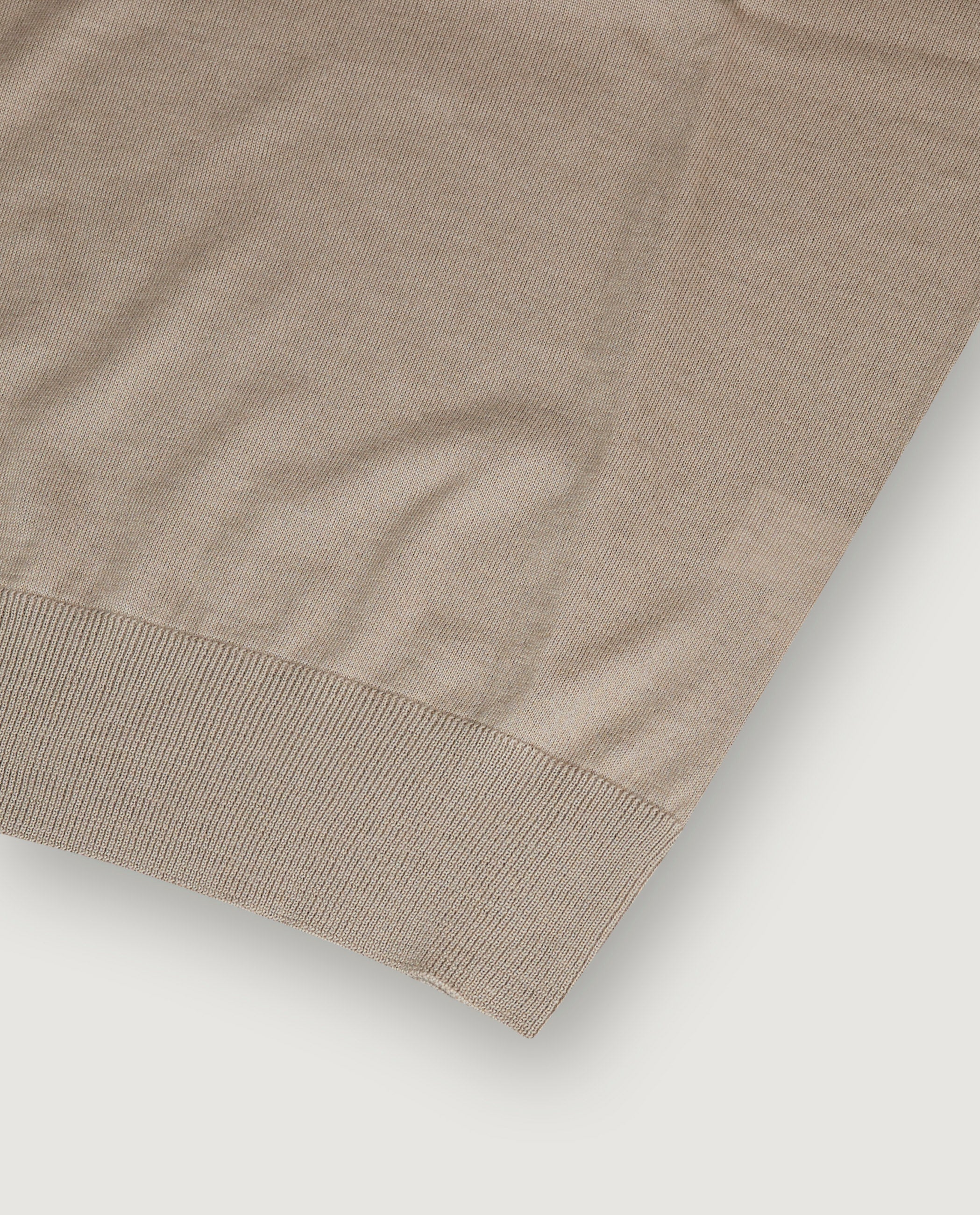 Cashmere Polo - Lichtbruin