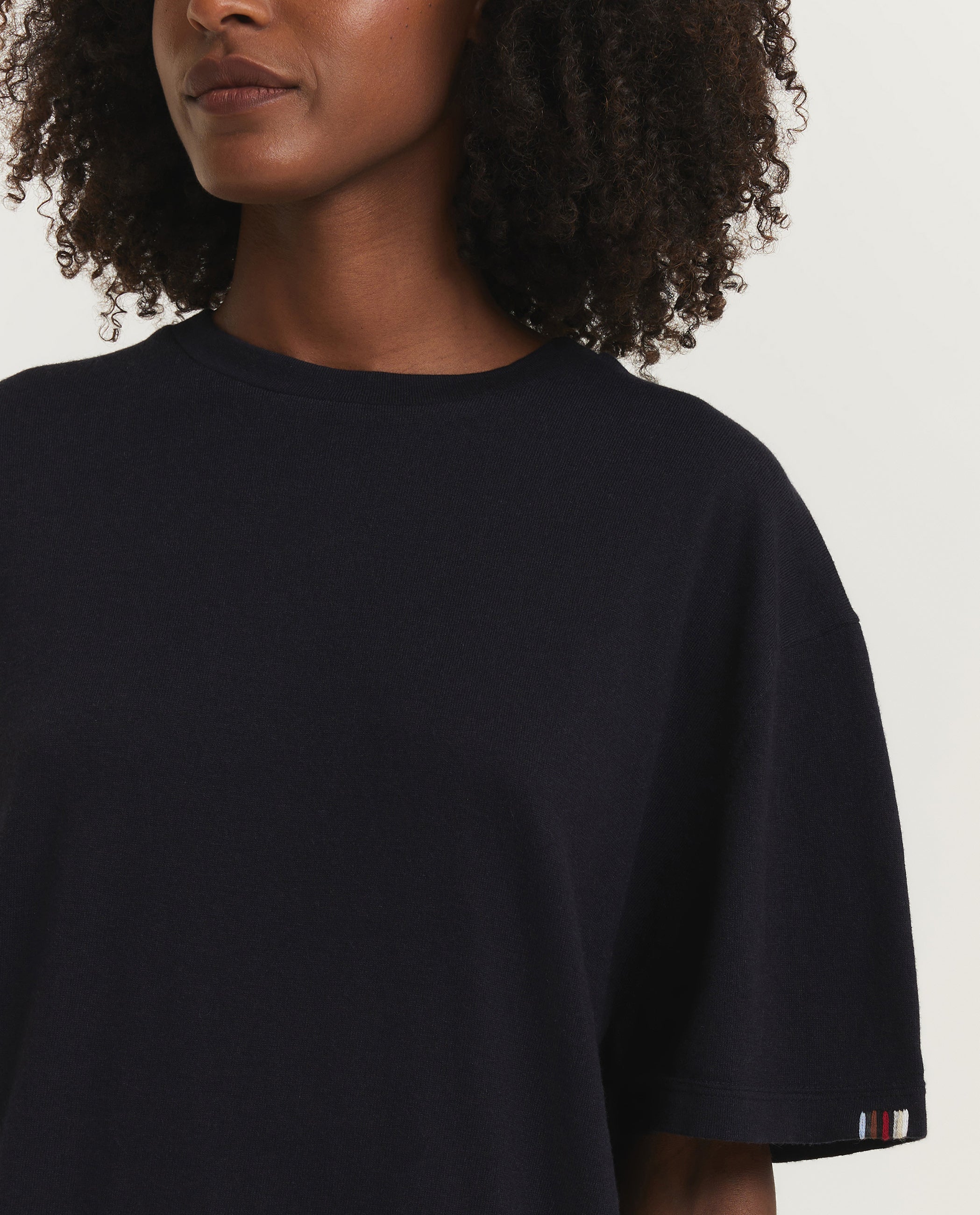 Cotton-Cashmere T-Shirt