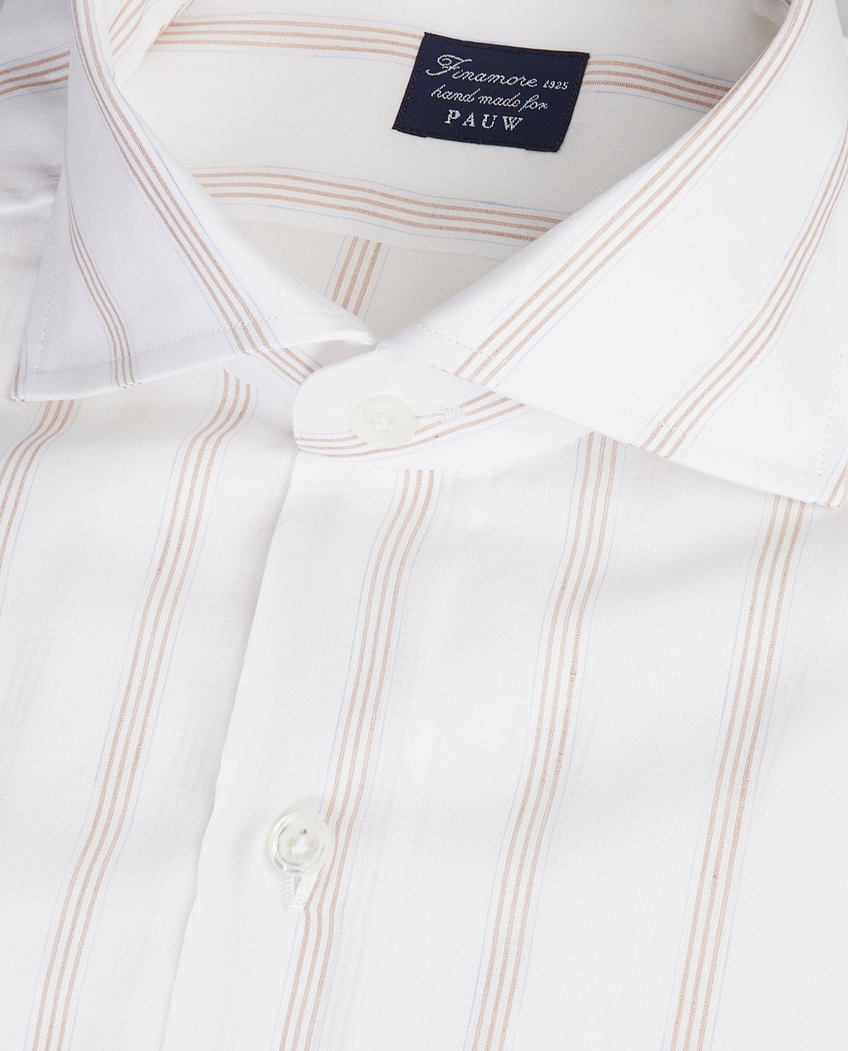 Riva Cotton Linen Shirt - Lichtbruin