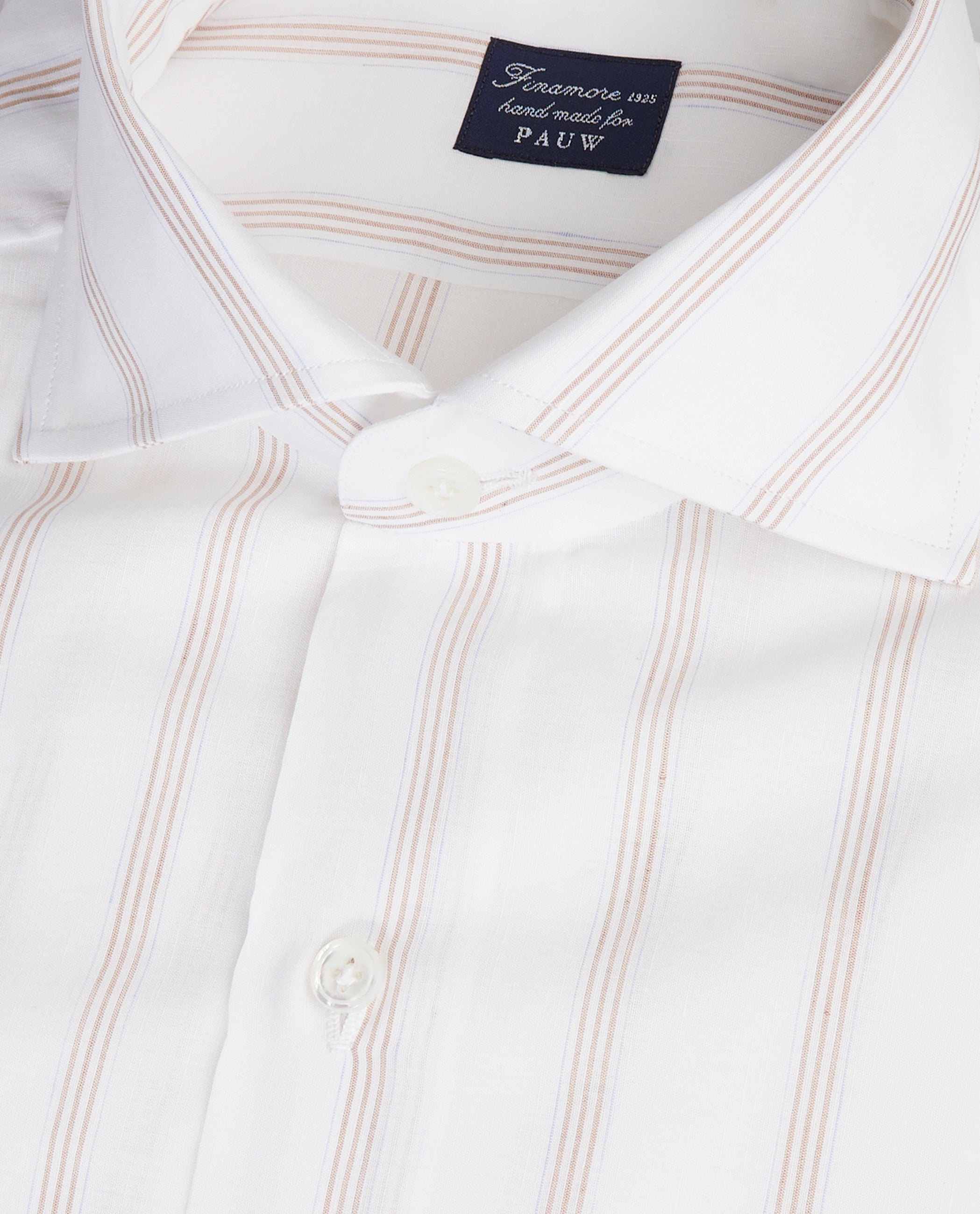 Riva Cotton Linen Shirt - Lichtbruin