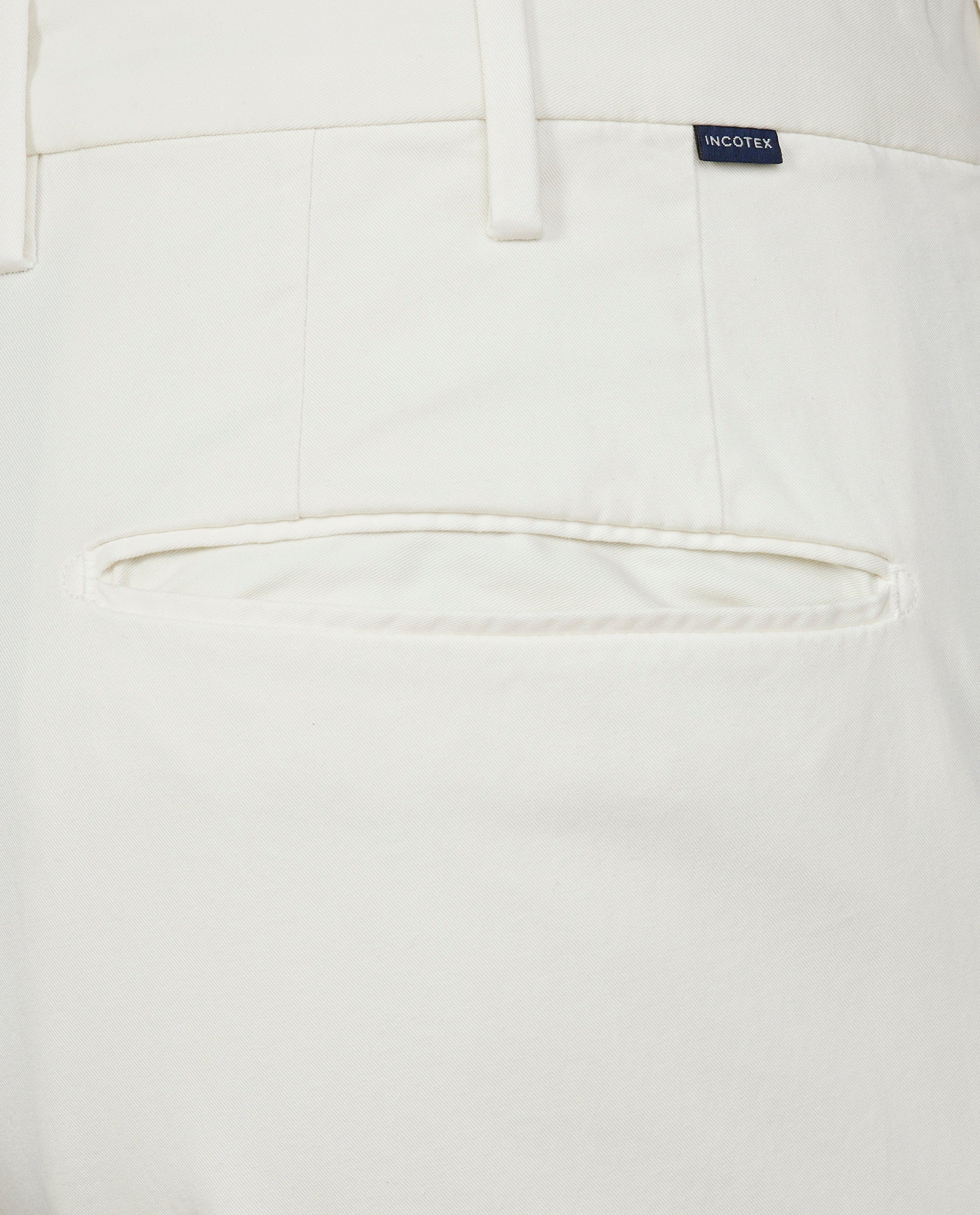 Katoenen Chino - Wit