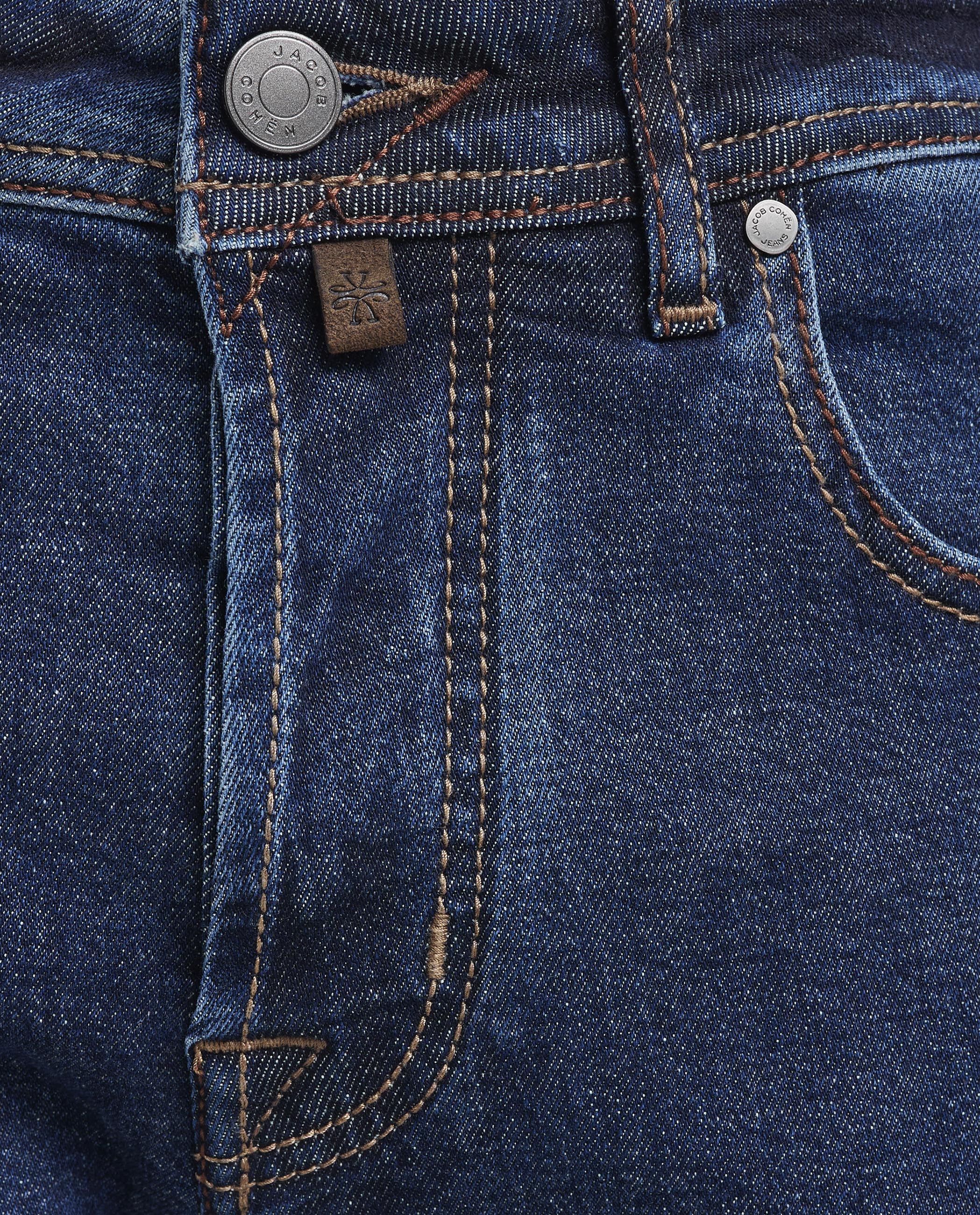 Slim Fit Bard Jeans - Donkerblauw