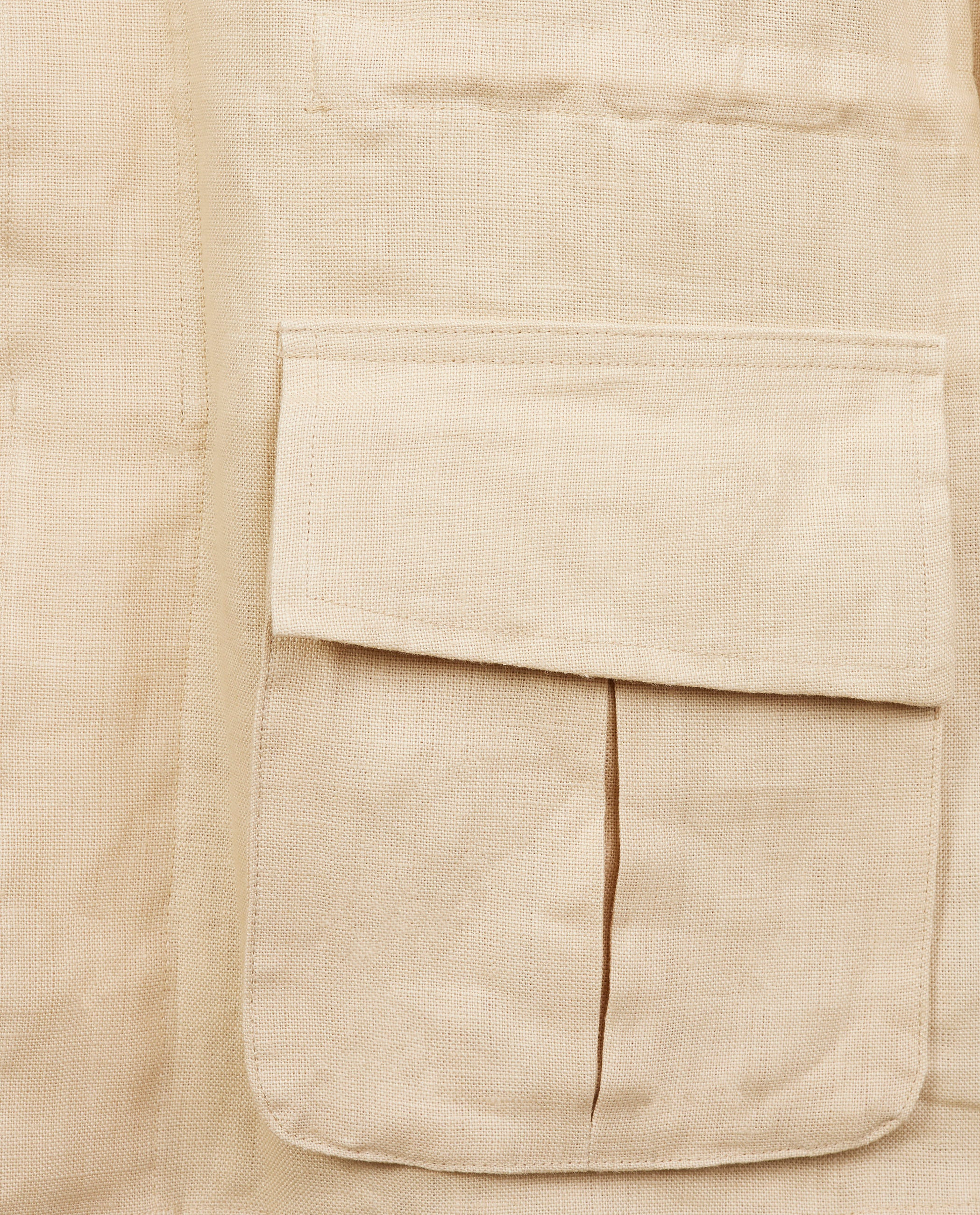 Linnen Jungle Jacket - Ecru