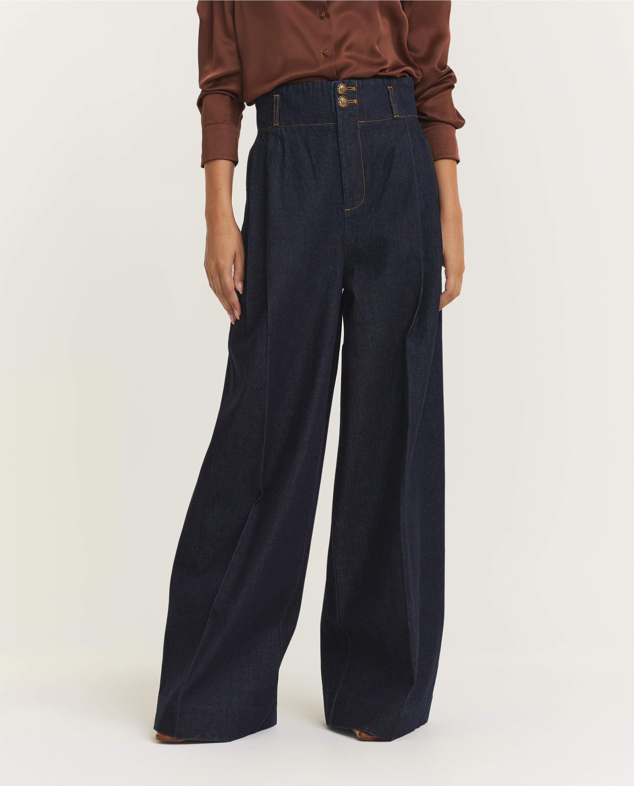 Hypnotic Denim Tailored Broek - Donkerblauw