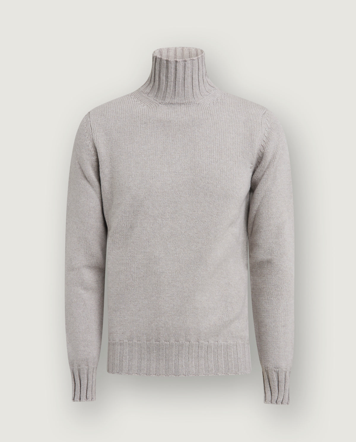 Grove Cashmere Trui - Lichtgrijs