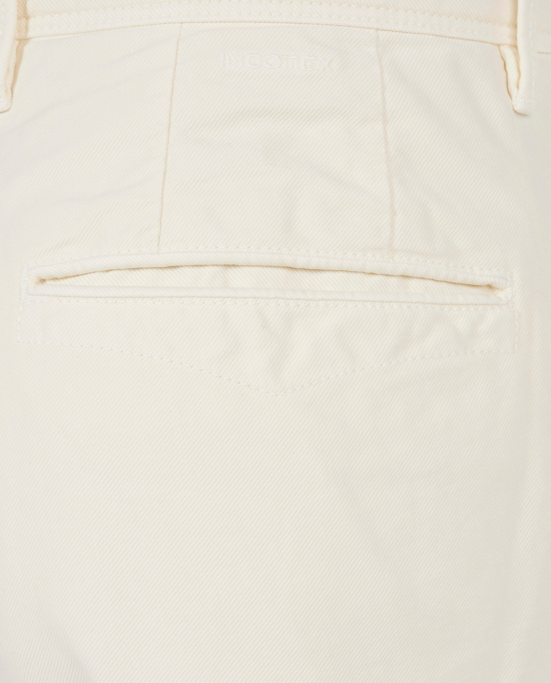 Katoenen chino - Wit