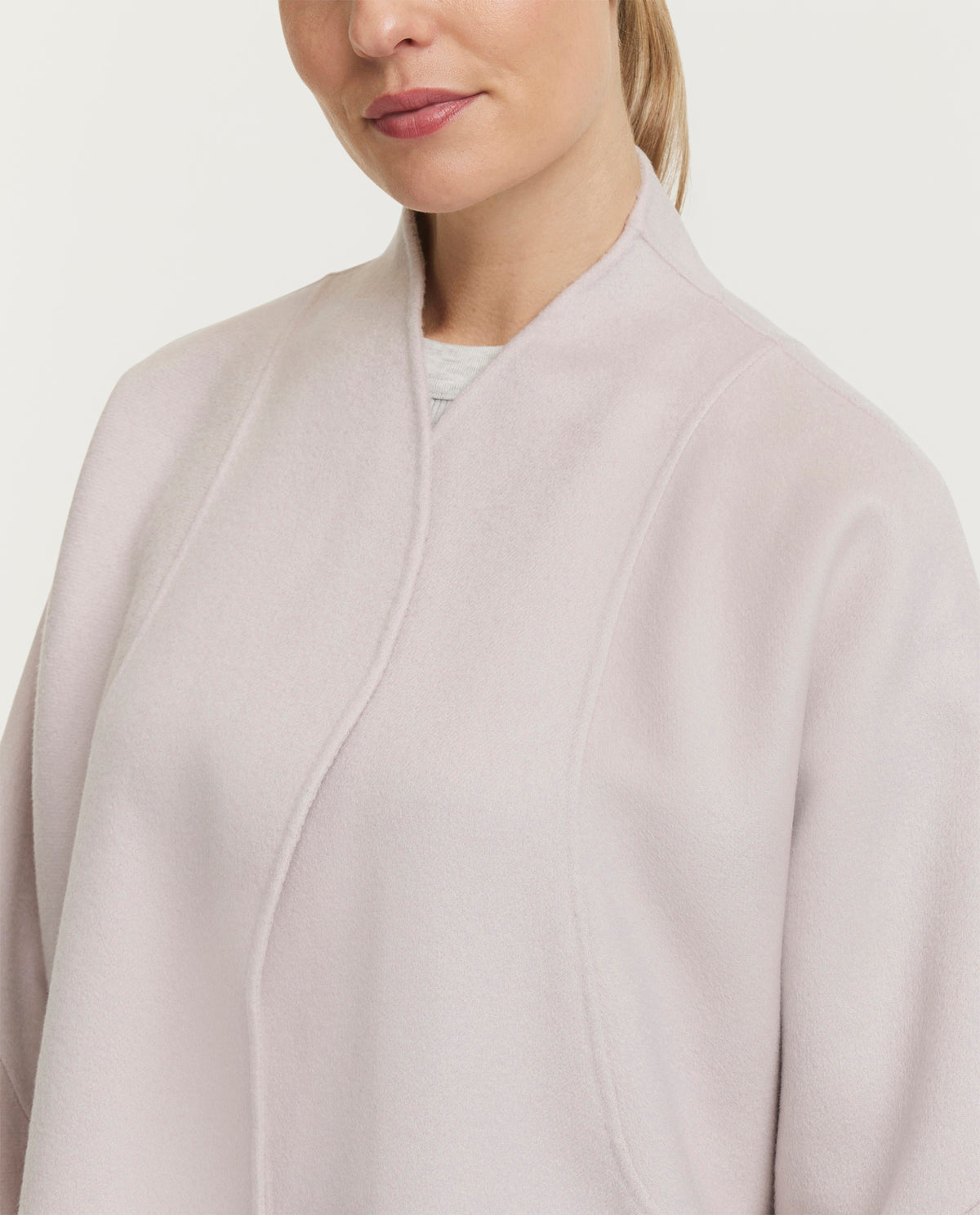 Double face cashmere coat