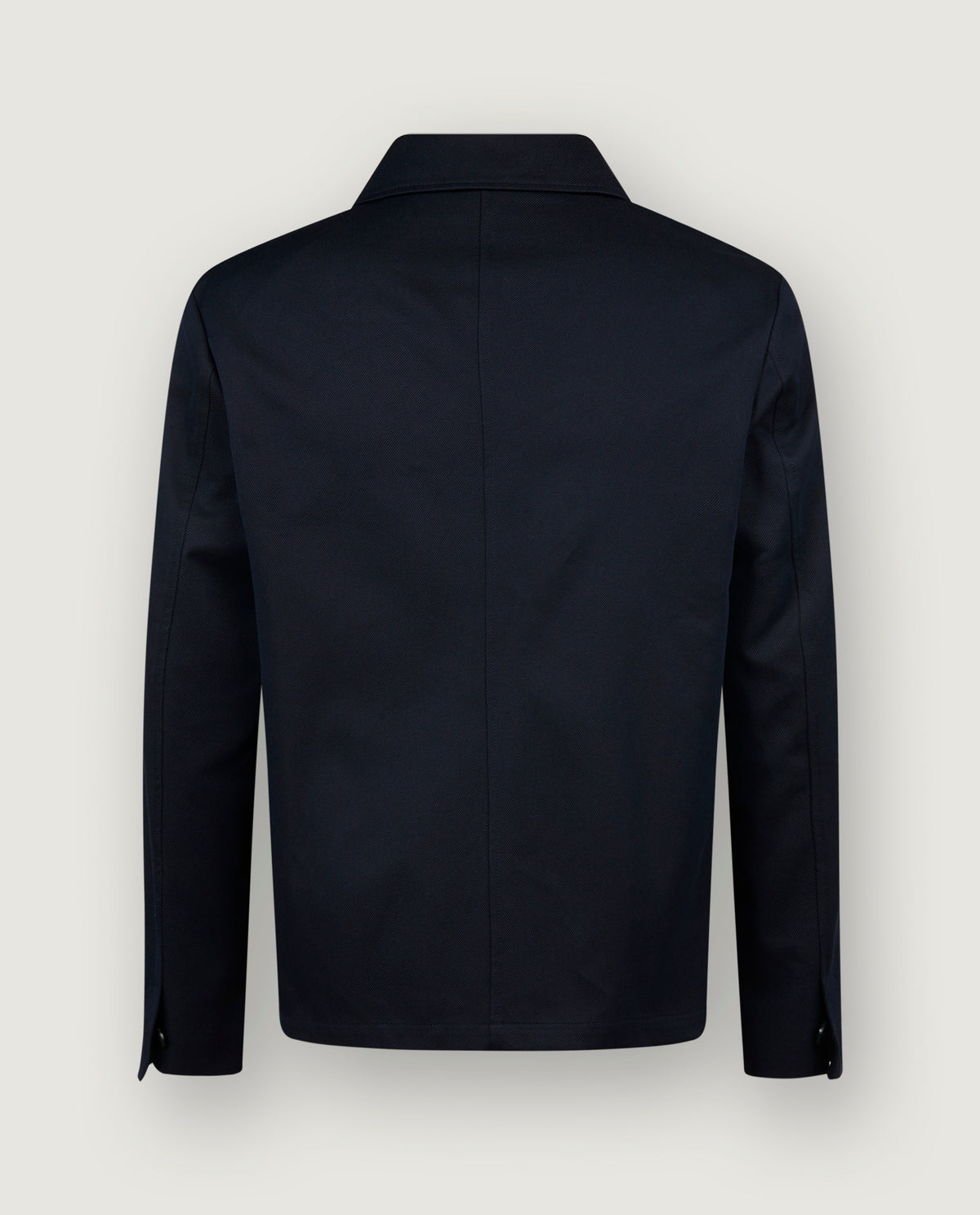 Wollen Workerjacket - Donkerblauw