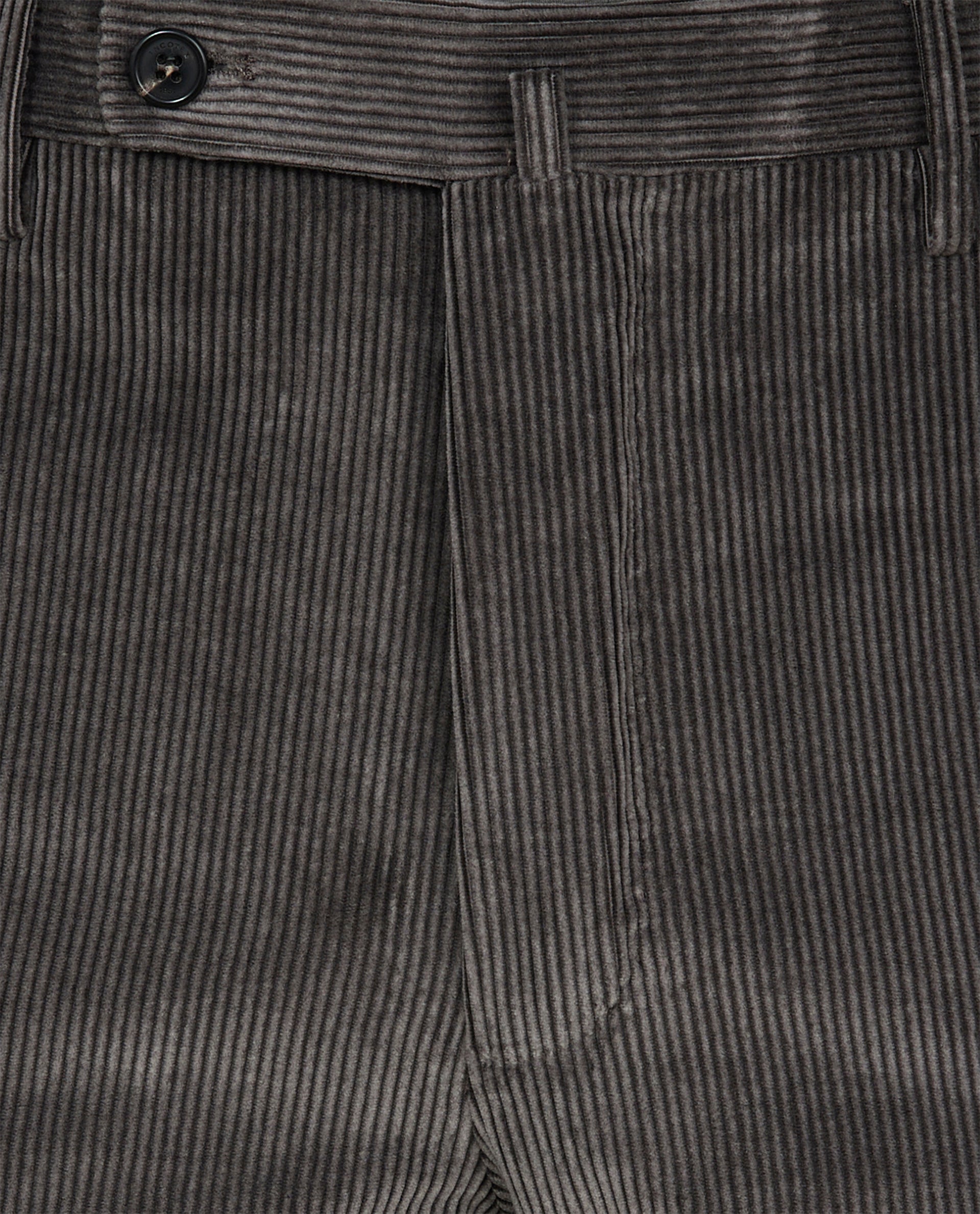 Luxe Rib Broek - Grijs