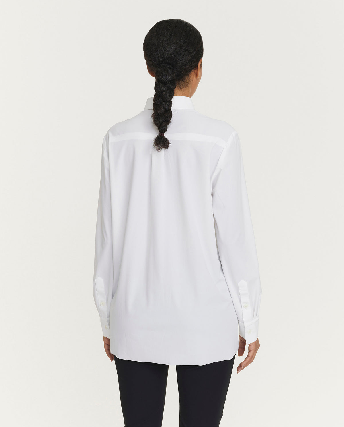 Soepelvallende blouse